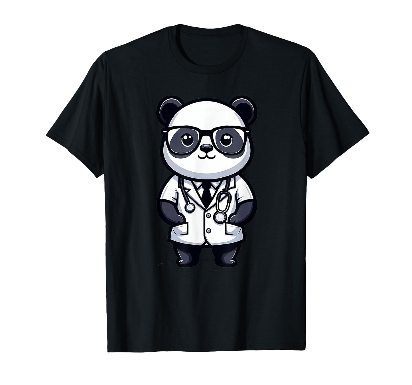 Cute Panda Doctor T-Shirt