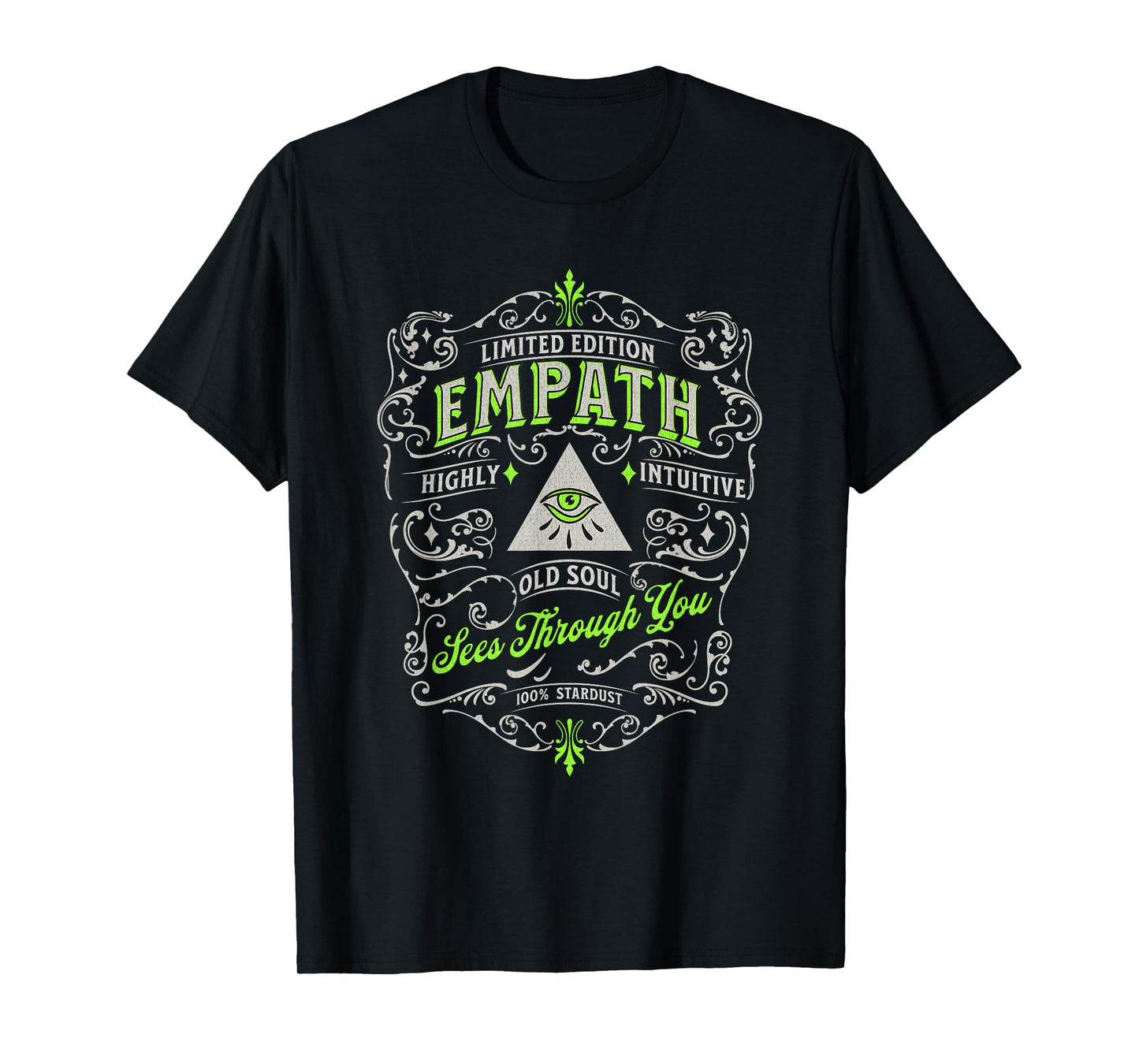 Empath Intuitive Pisces Psychic HSP Lightworker Third Eye T-Shirt