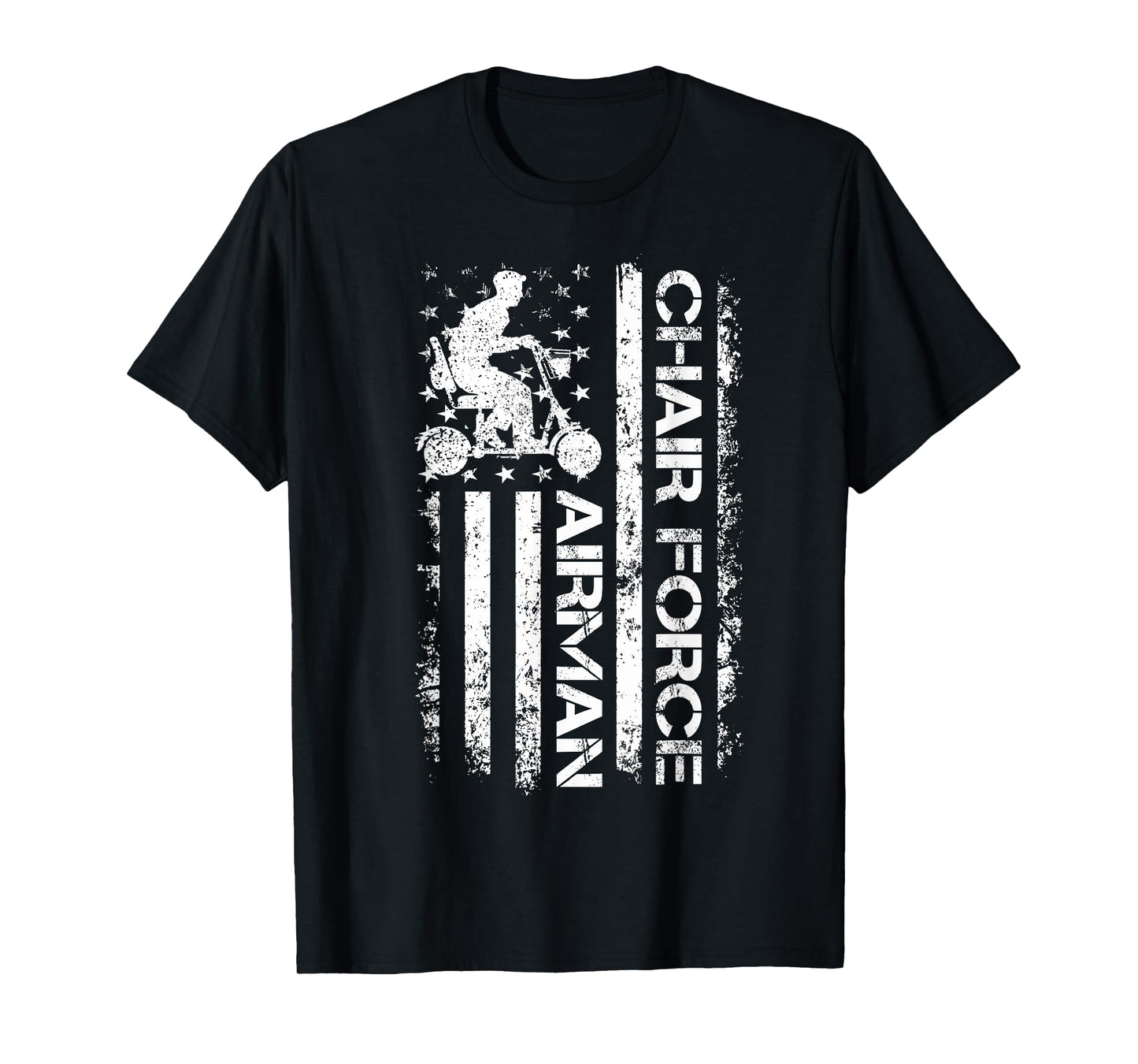 Funny Chair Force One US Airman Veteran 4th of July Gifts T-Shirt