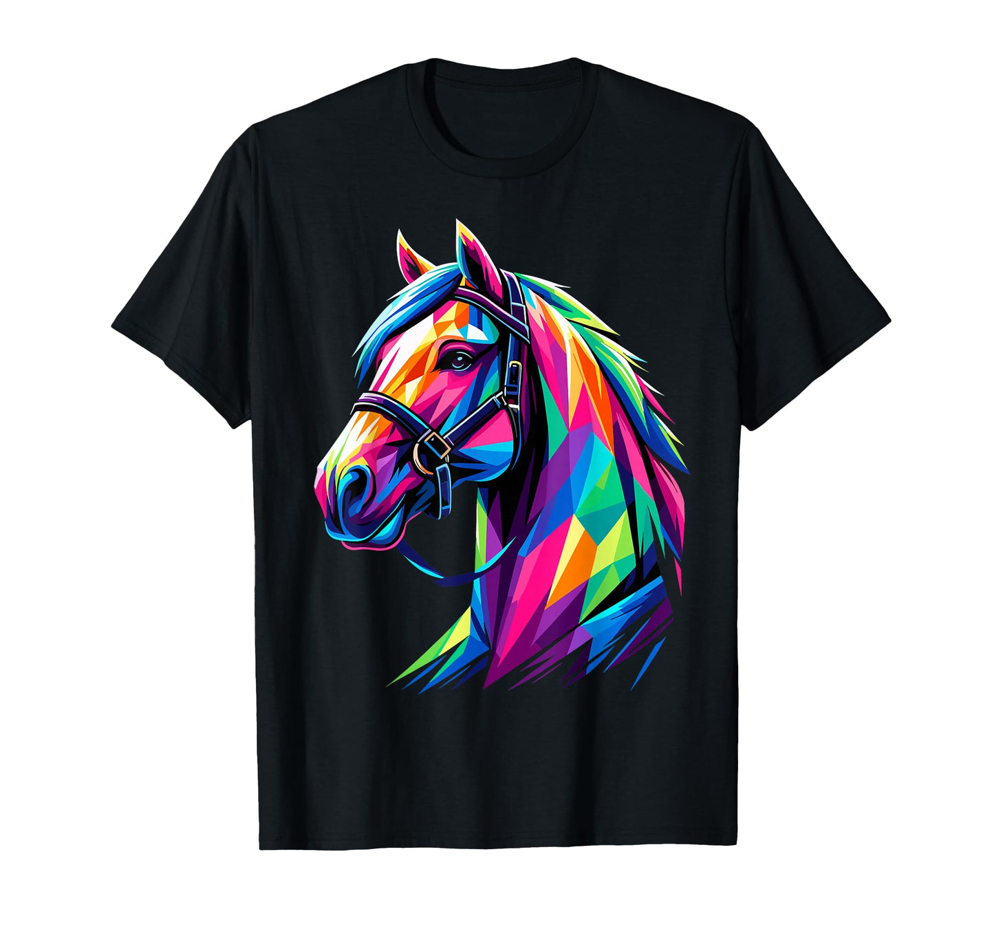 Colorful Horse Pop Art Cute Horses T-Shirt