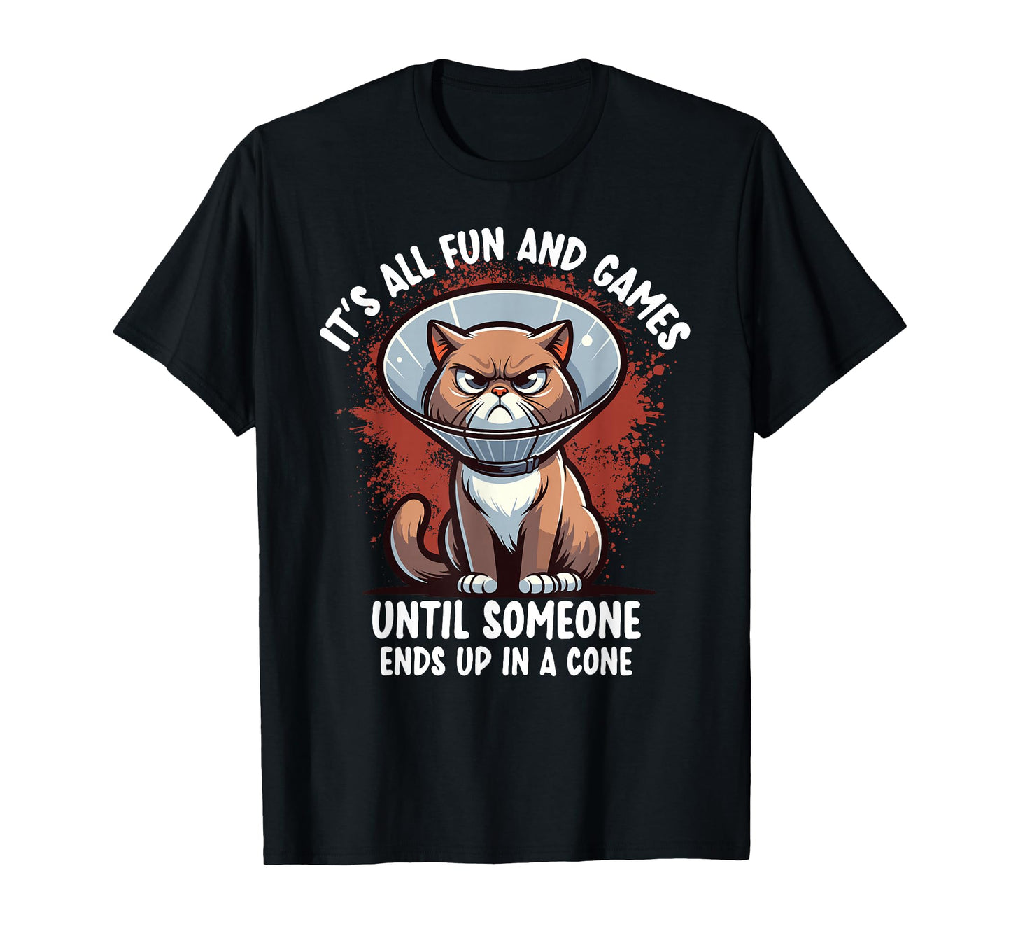 It’s all fun and games until someone ends up in a cone T-Shirt