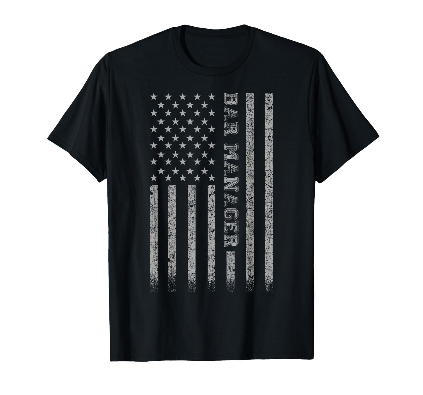 Bar Manager American Flag T-Shirt