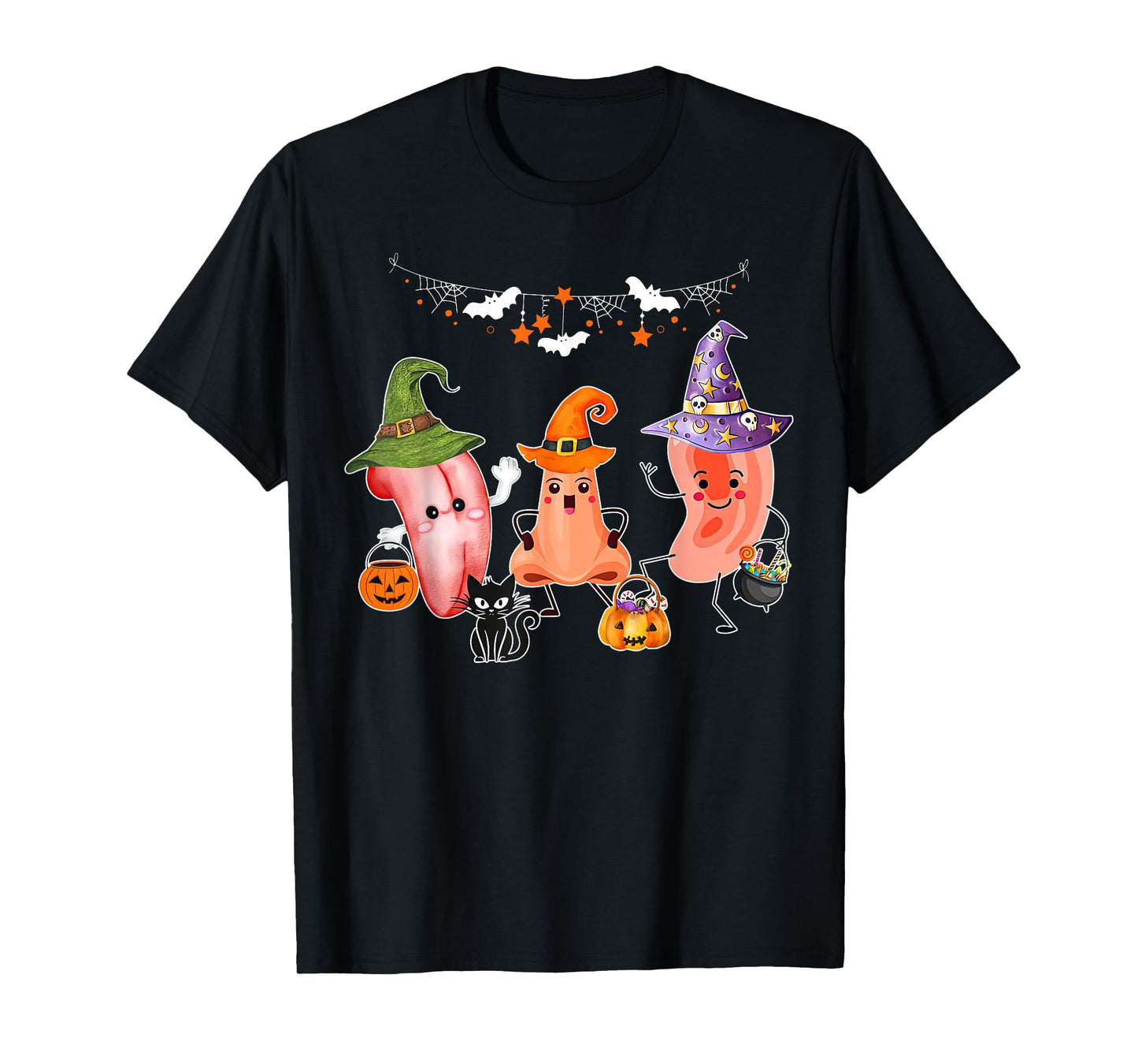 Otolaryngologist Halloween Spooky ENT Ear Nose And Throat T-Shirt