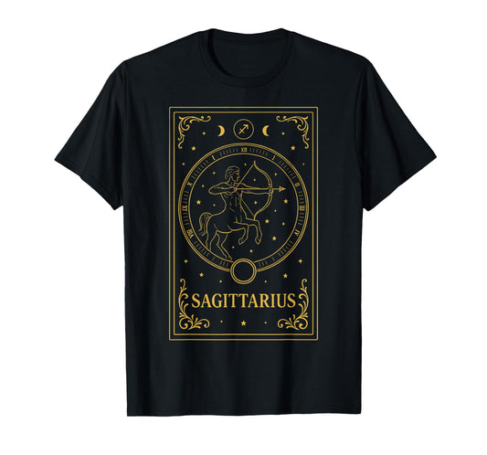 Sagittarius Tarot Card T-Shirt
