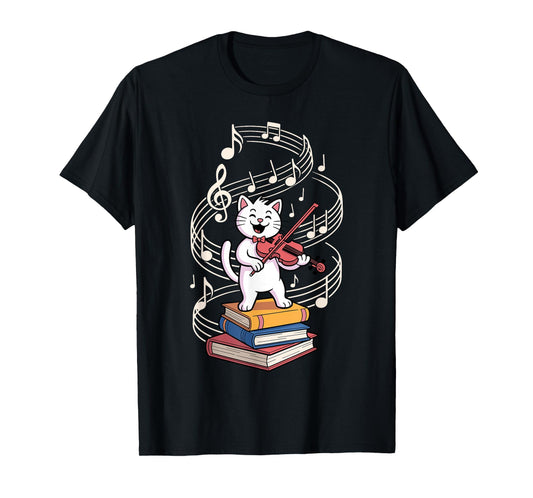 Cool Violin Art for Men Women Kid Violin Player Music Violin T-Shirt