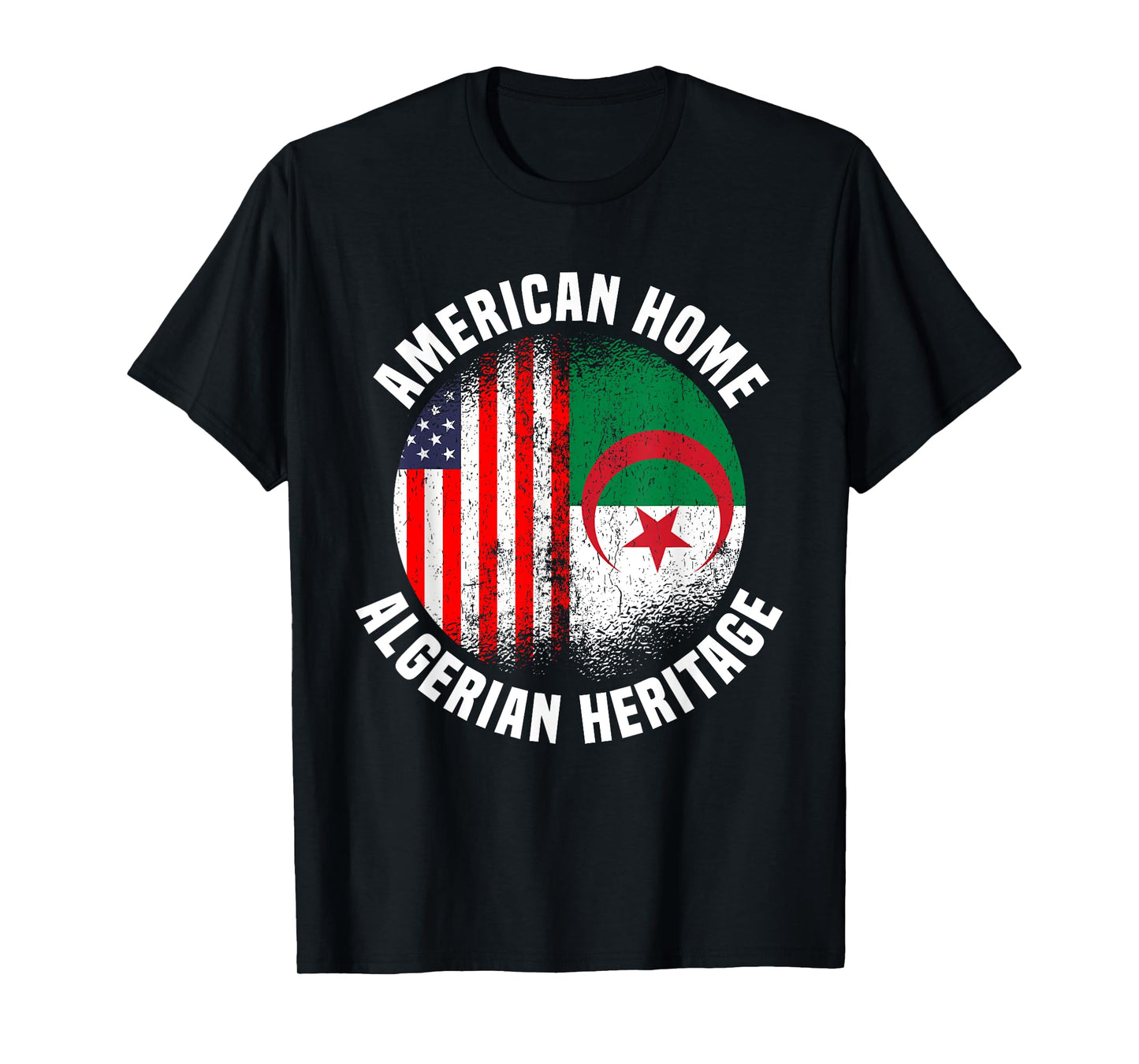 Algeria Outfit for Men & Women US American Algerian Flag T-Shirt