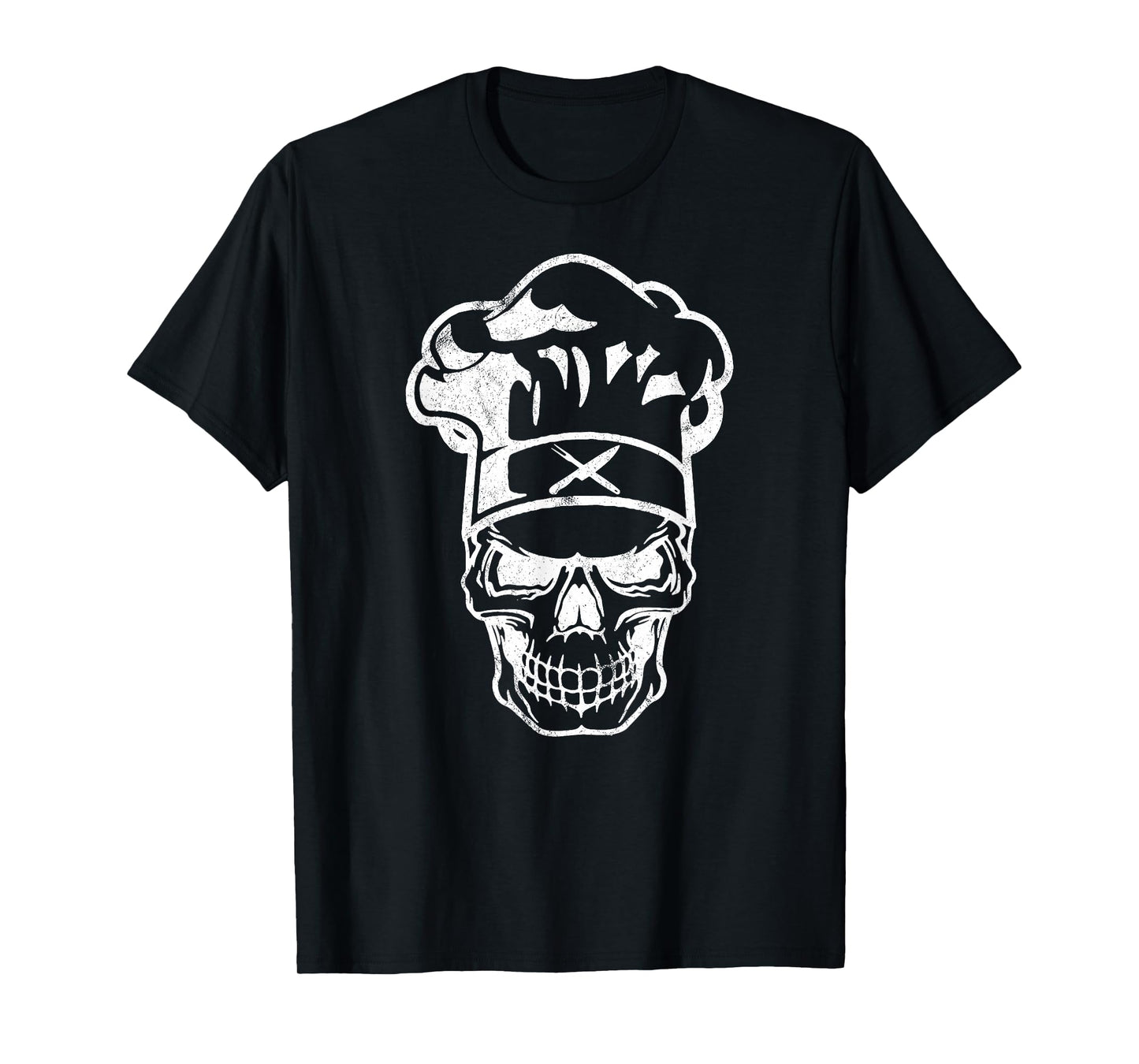 Chef Skull Chef's Hat Cooking Chef Gift T-Shirt