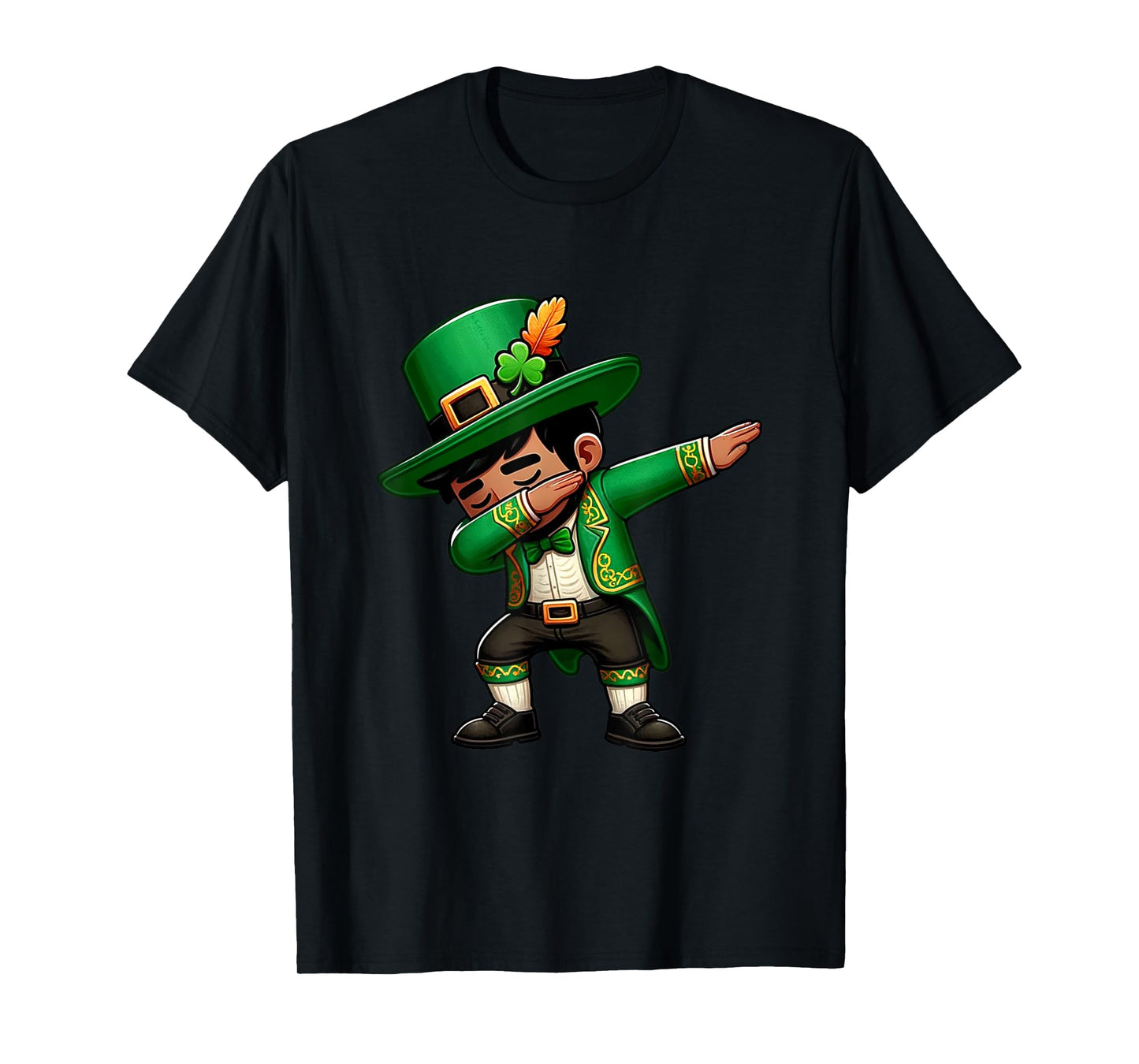 Mexican St Patricks Day Mexican Irish Dabbing T-Shirt