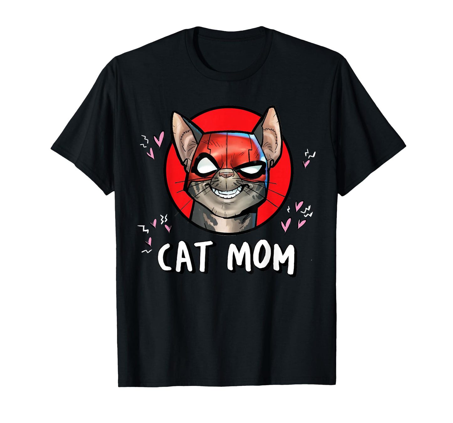 Marvel Super Heroes Pets Deadpool Catpool Cat Mom T-Shirt