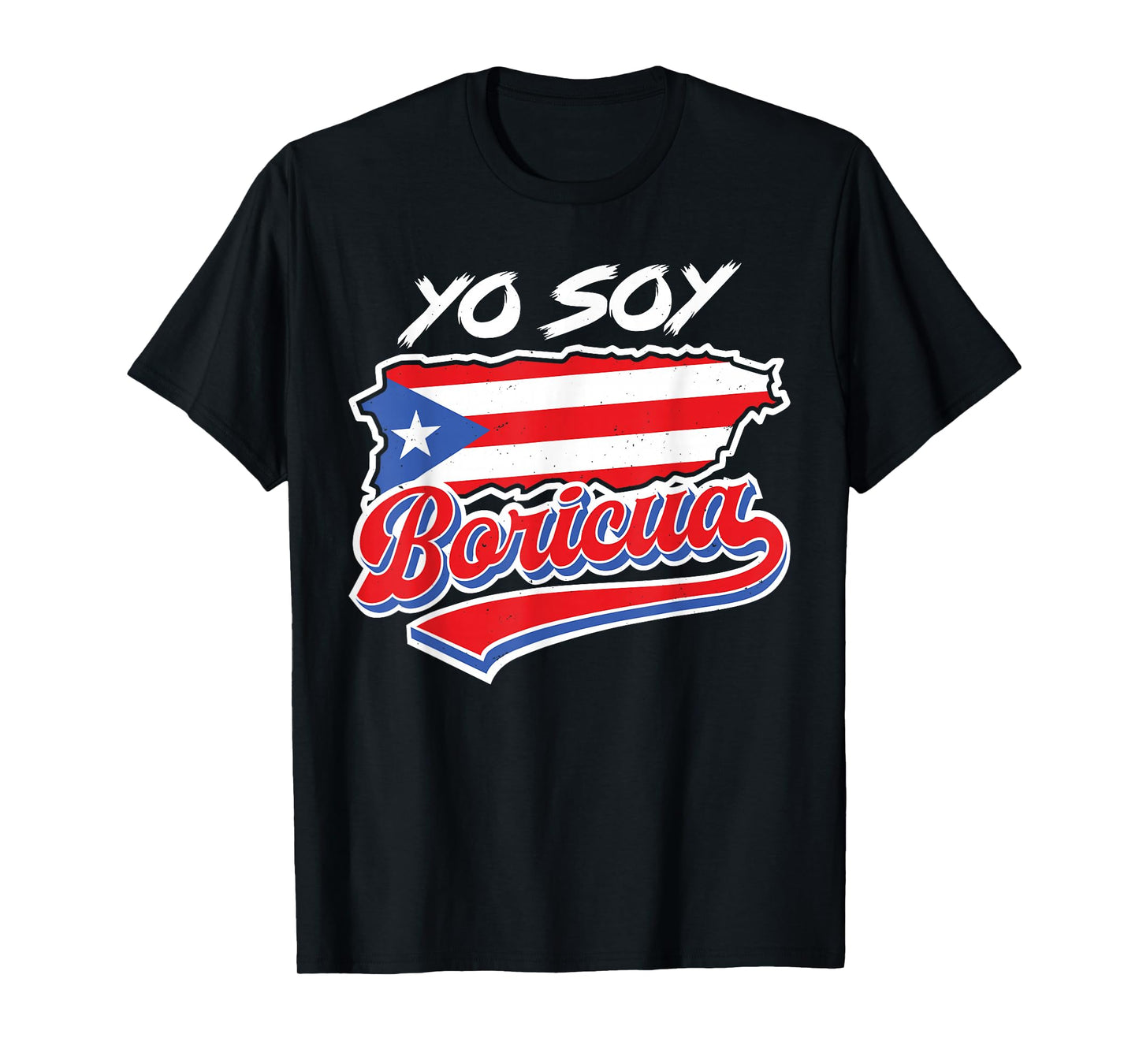 Yo Soy Boricua Puerto Rico Flag Puerto Rican Women Hispanic T-Shirt