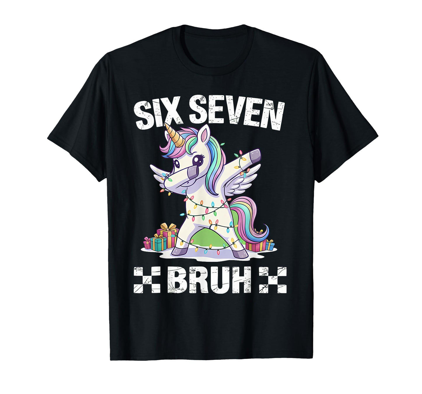 67 Burh Funny Christmas 6 7 Meme Men Women Kids T-Shirt