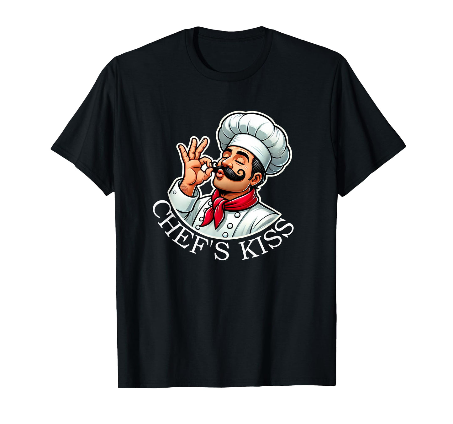 Chef's Kiss Cook Meme Delicious Perfect Retro Vintage Adults T-Shirt