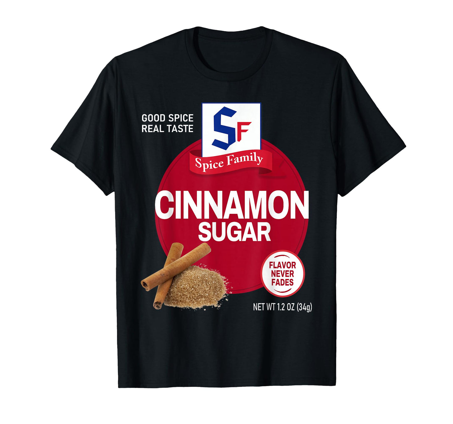 Cinnamon Sugar Spice Group Family Matching Halloween Outfit T-Shirt