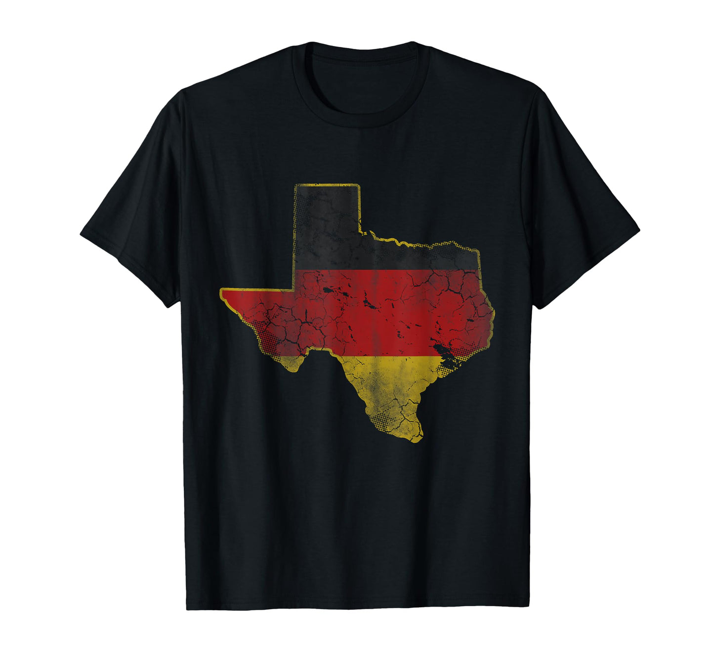 Texas German American Flag Texan Germany Deutschland T-Shirt