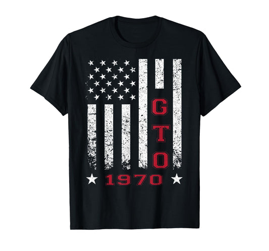 Jersey Style GTO 70 1970 Old School Muscle Cars T-Shirt