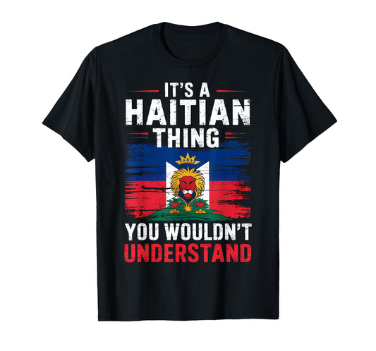 Haiti Flag Day Proud Haitian Roots T-Shirt