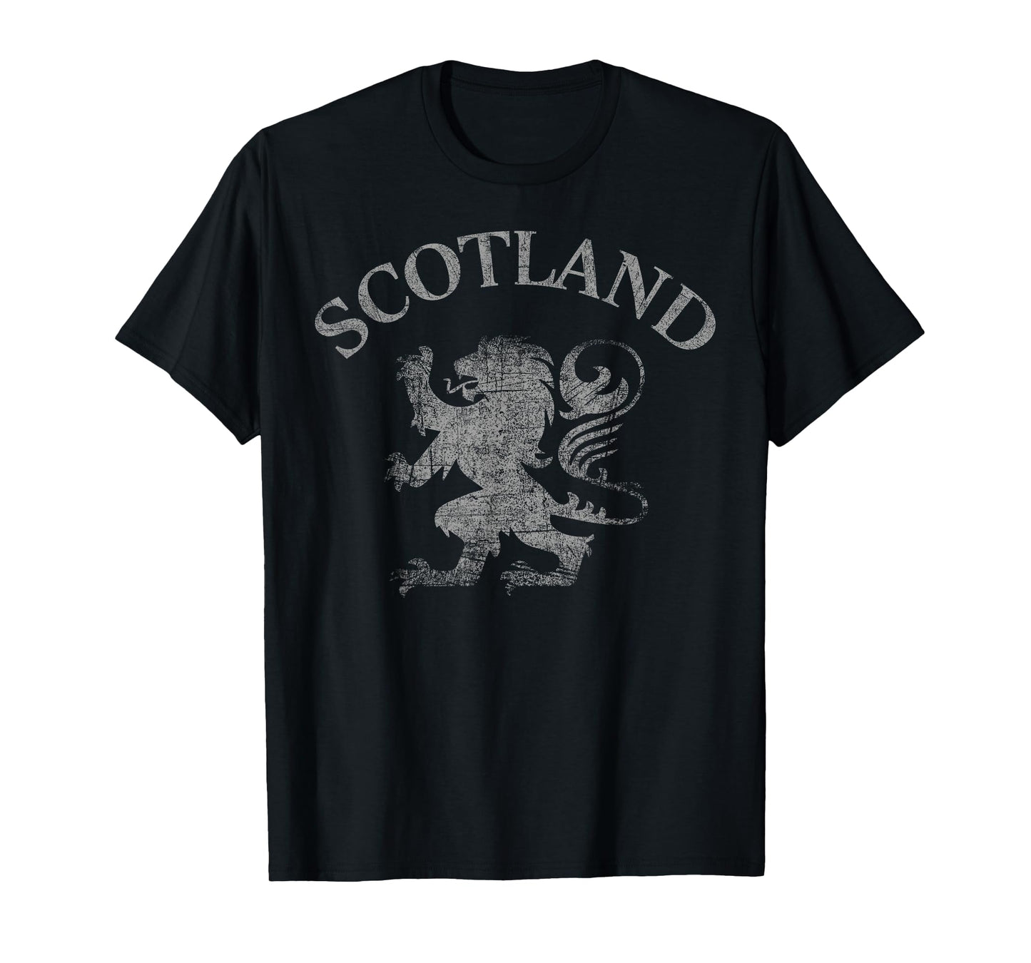Scotland Flag Vintage Scottish Pride Rampant Heraldry Lion T-Shirt