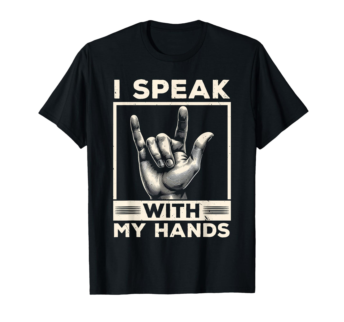 ASL Interpreter Deaf ASL Teacher American Sign Language T-Shirt