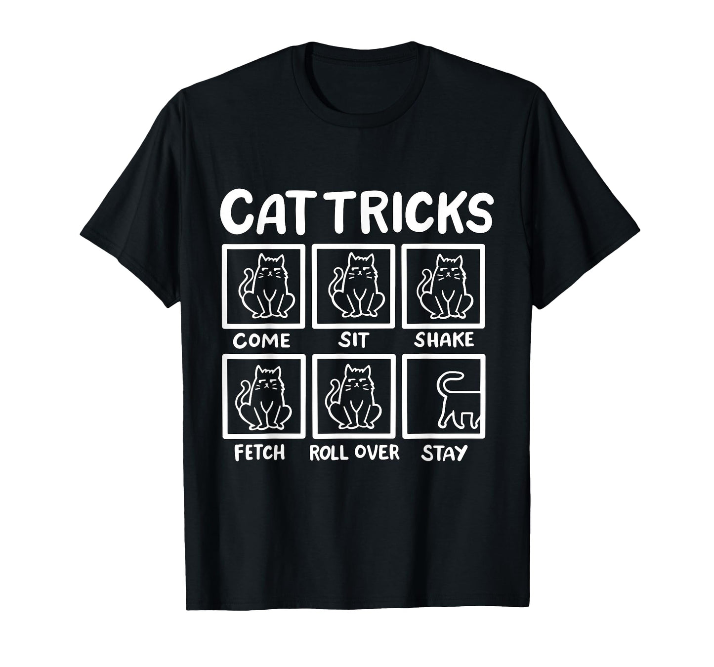 Cat Tricks Men Women Girls Kids T-Shirt