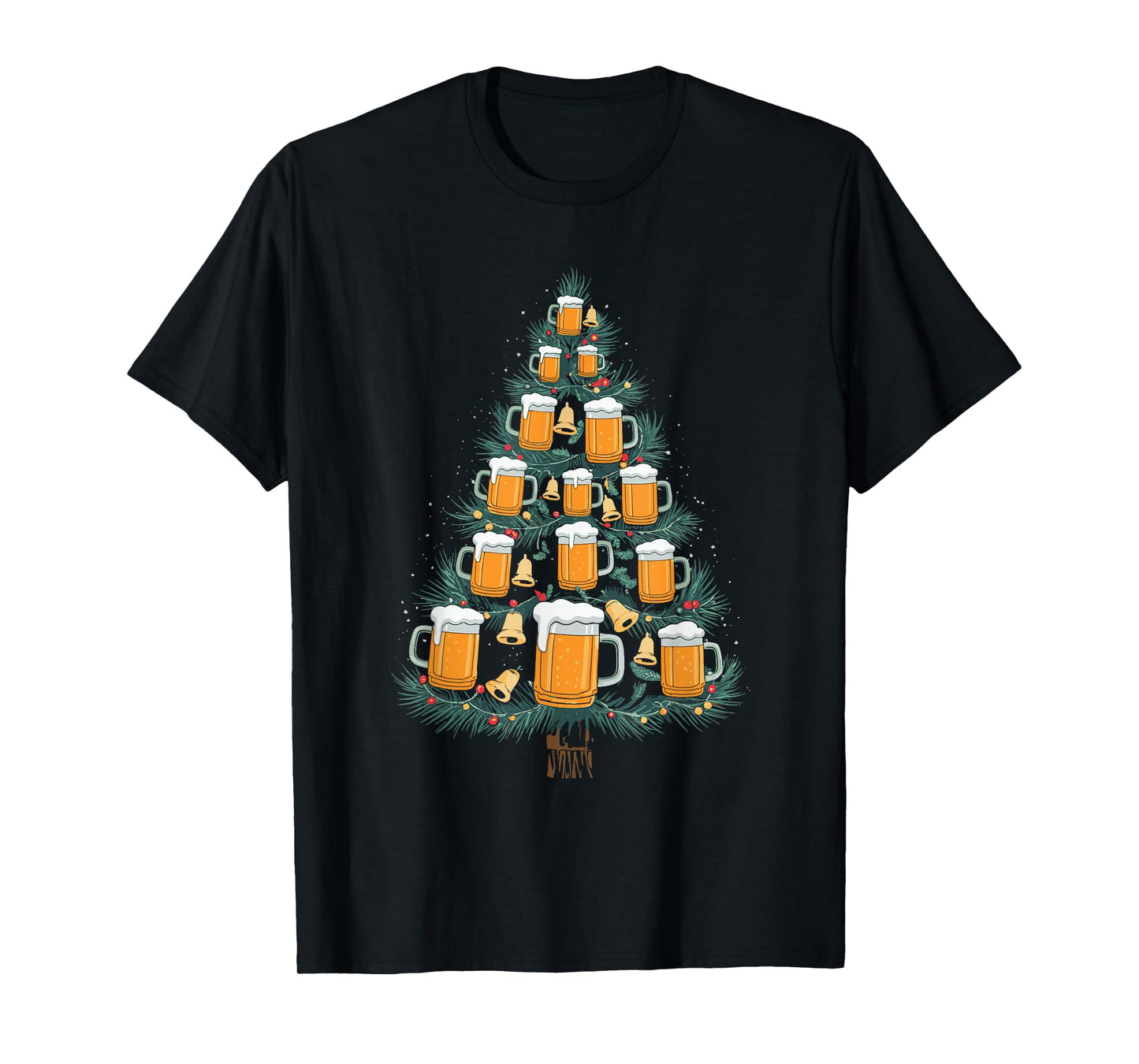 Beer Christmas Tree T-Shirt