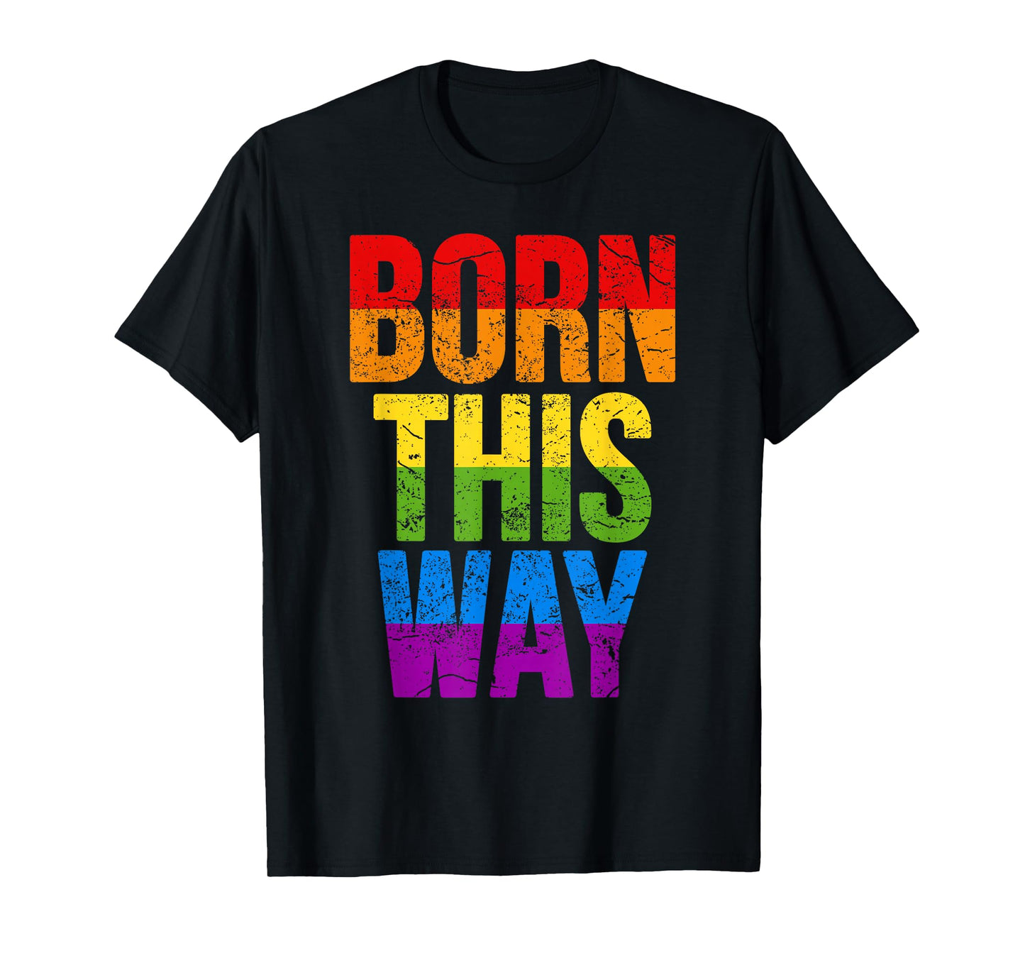 LGBTQ Born This Way Gift T-Shirt