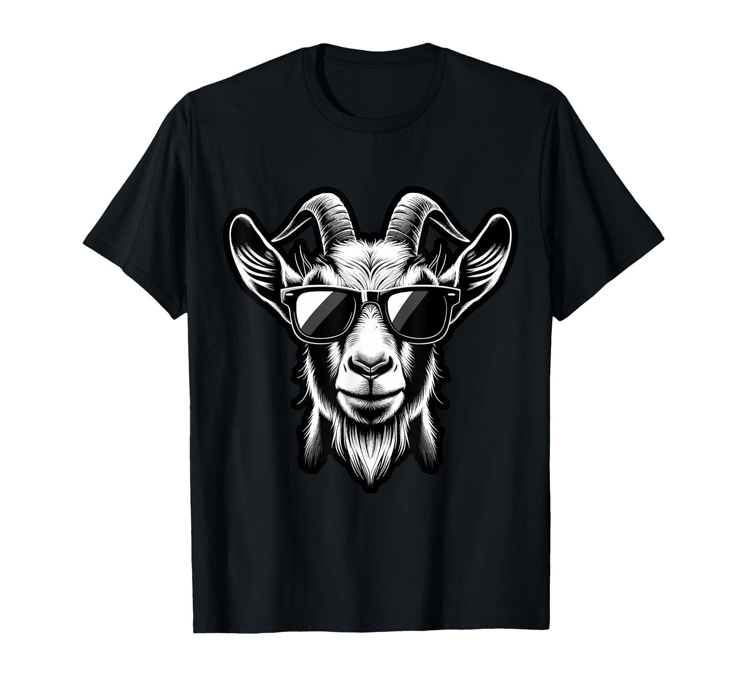 cool Goat with Sunglasses T-Shirt