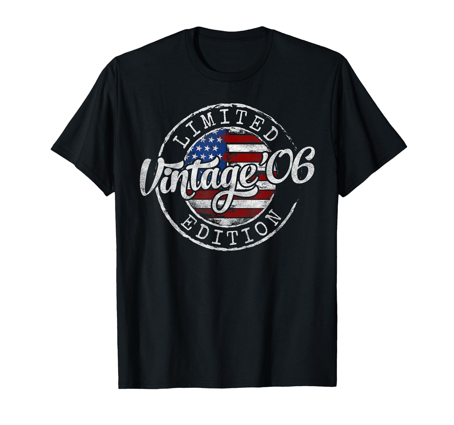 Vintage 2006 19th Birthday Gifts for Men Women 19 Year Old T-Shirt