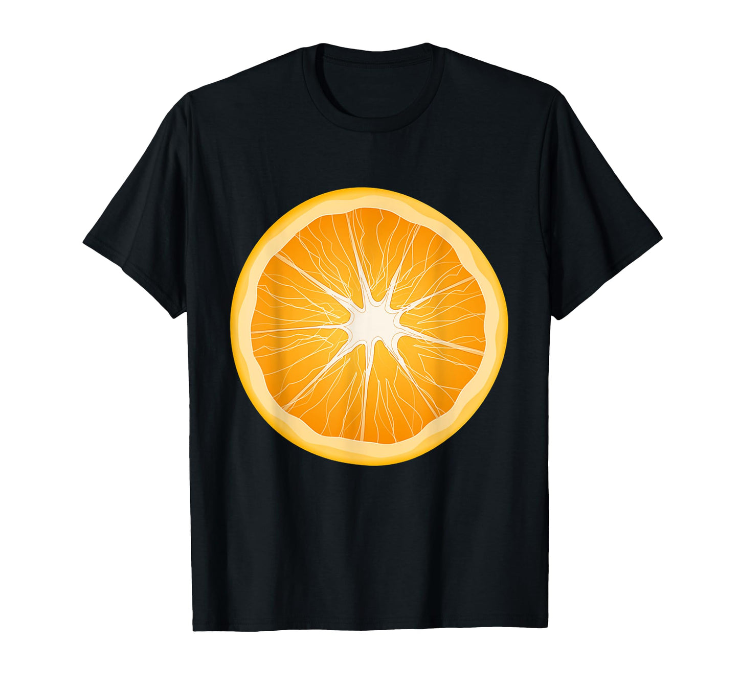 Orange Costume Easy Matching Group Halloween Men Women T-Shirt