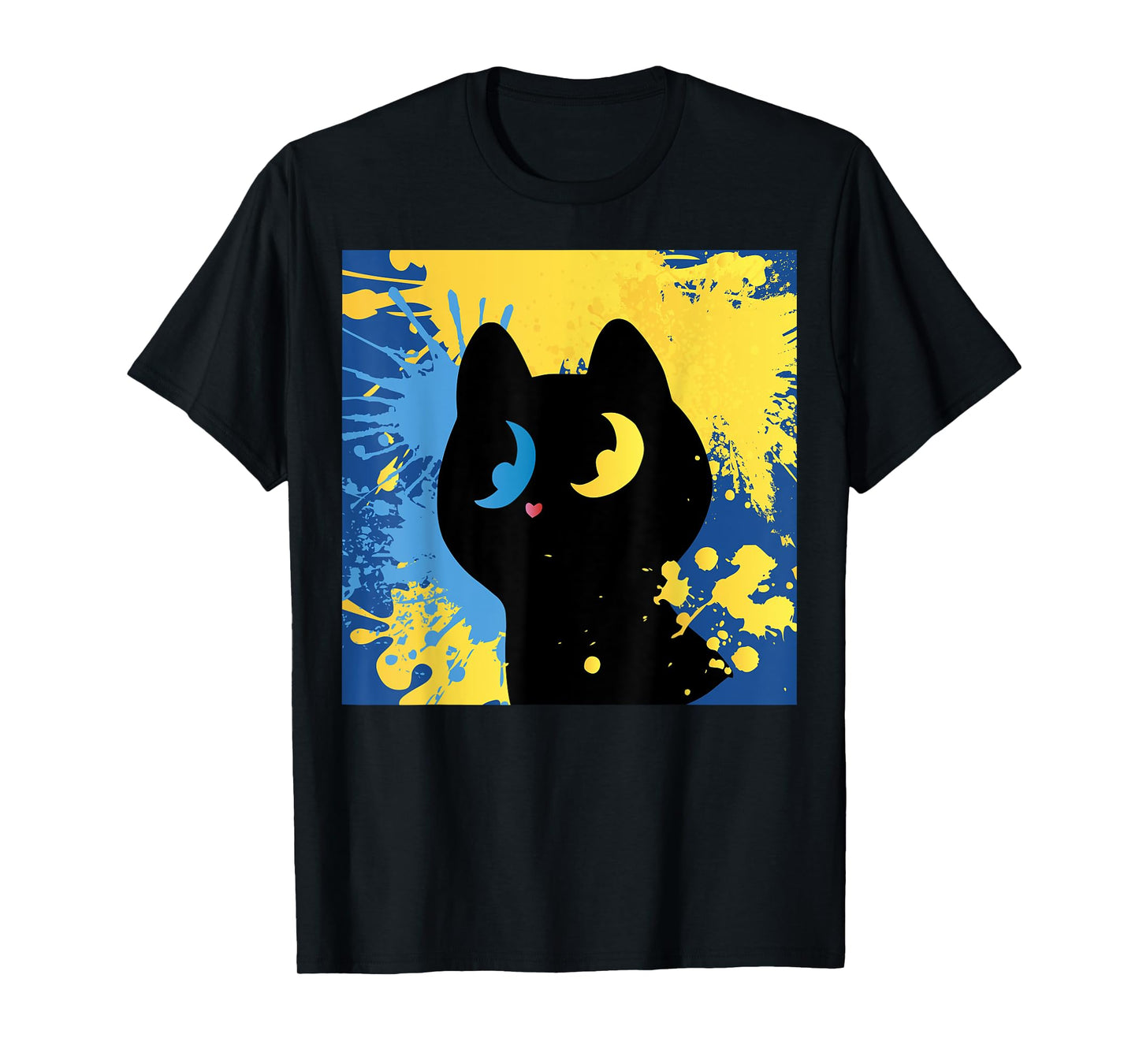 Ukrainian cats Ukraine Ukraine Flag cat lovers T-Shirt