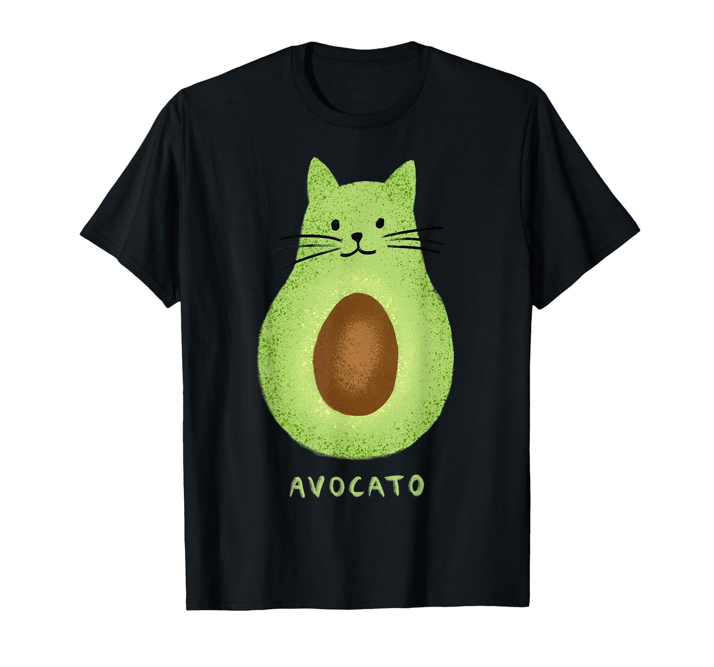Avocato Funny Cute Cat Avocado Vegan and Cat Owner Kitten T-Shirt