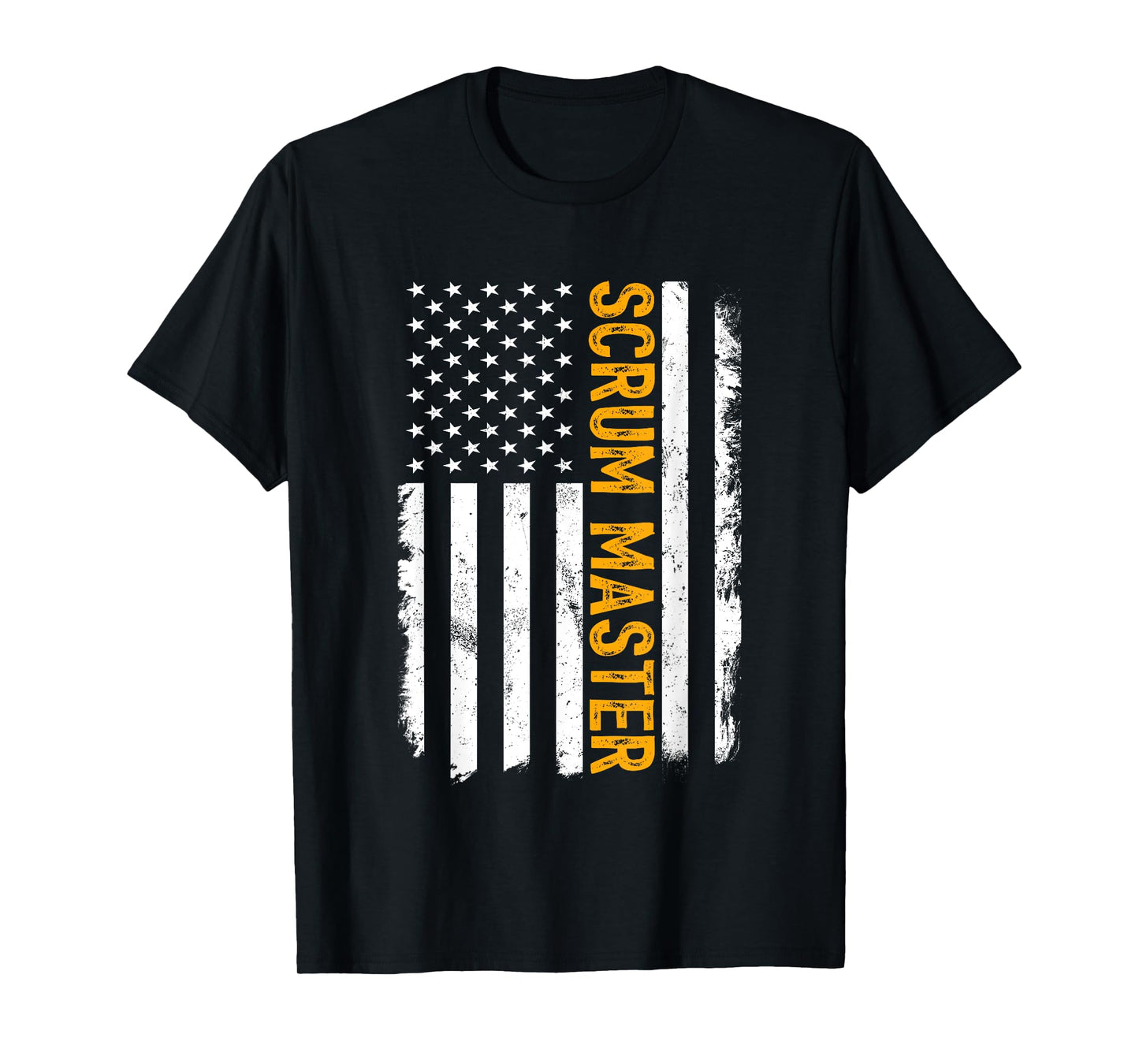 Scrum Master Job, American Flag Scrum Masters Career T-Shirt