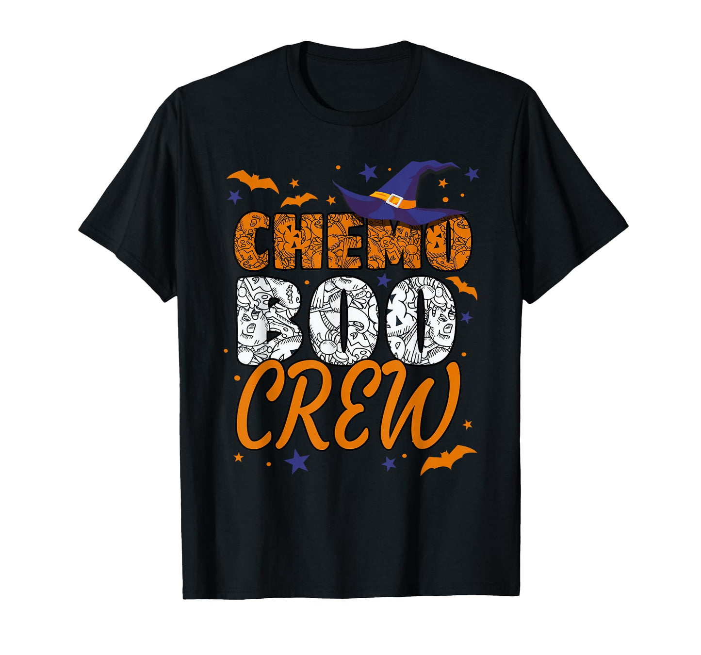 Chemo Boo Crew Halloween Chemo Nurse Matching T-Shirt