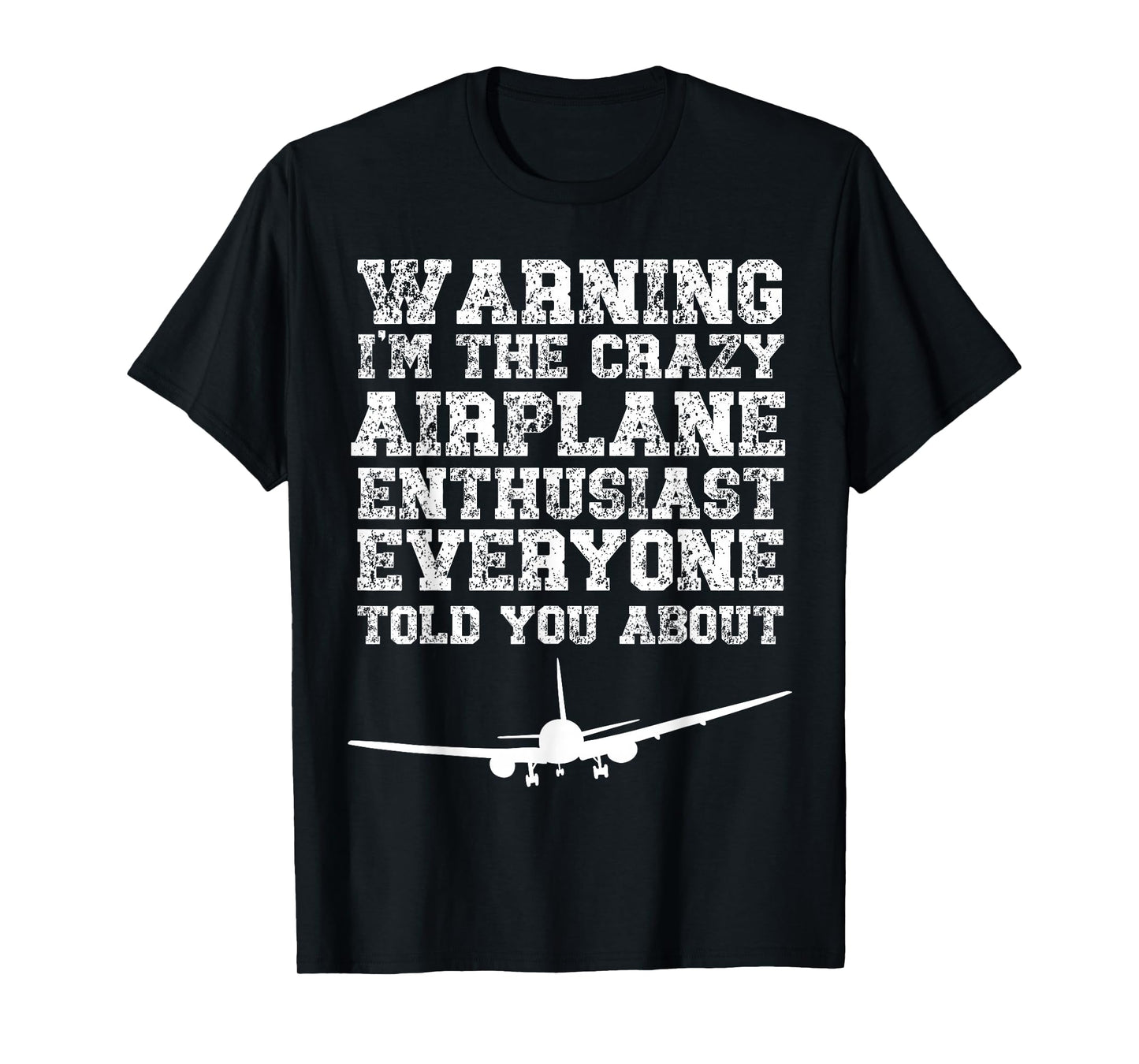 Airplane Enthusiast Men Pilot Plane Funny Aviation For Kids T-Shirt
