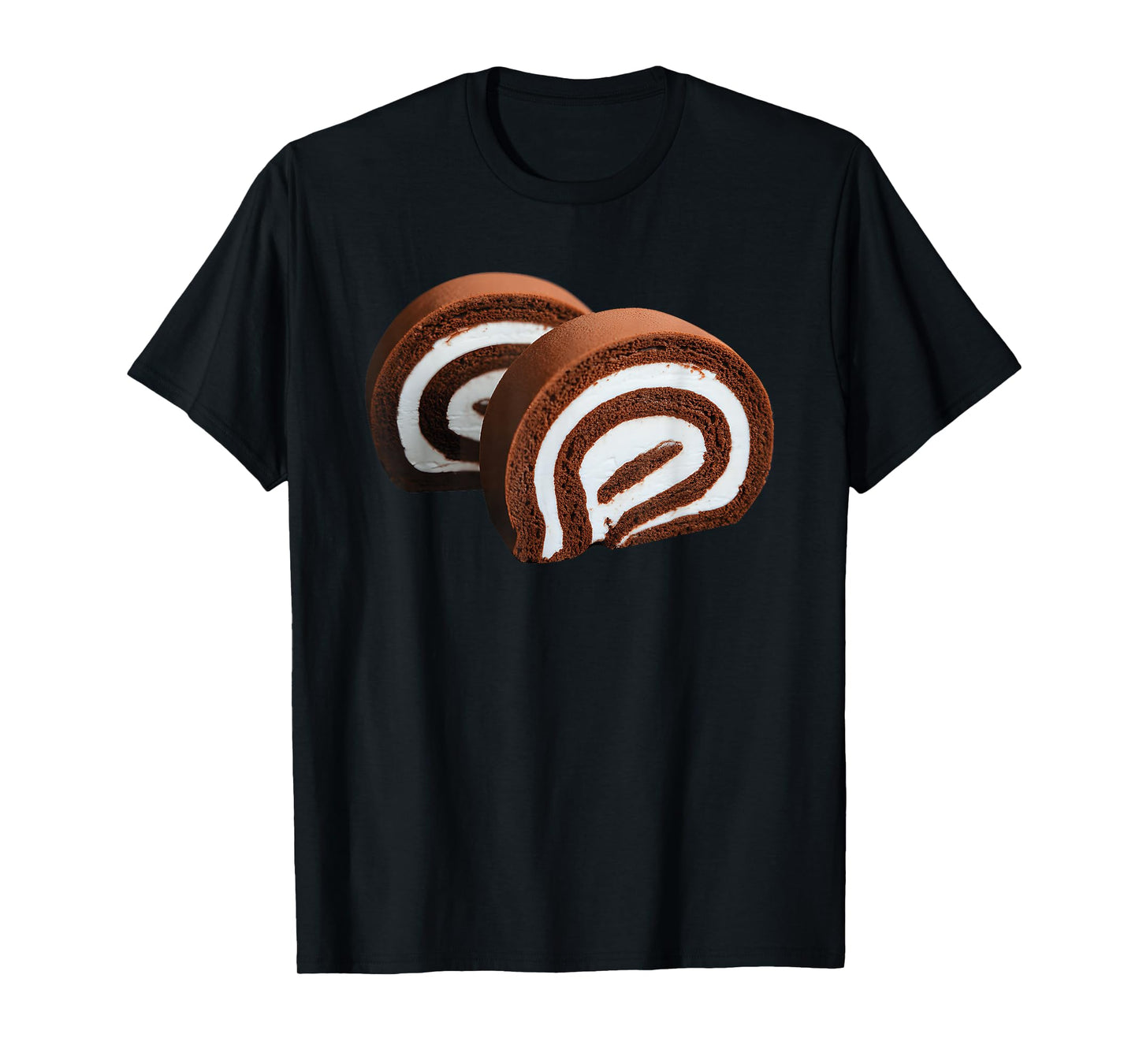 Chocolate Swiss Roll Cake T-Shirt