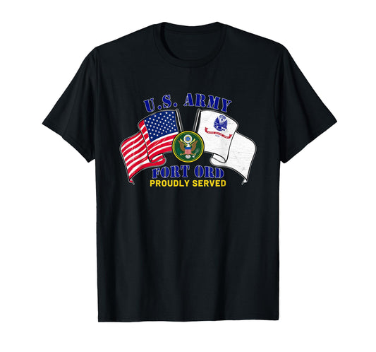 Fort Ord California Ca Us Army Training Center Infantry T-Shirt