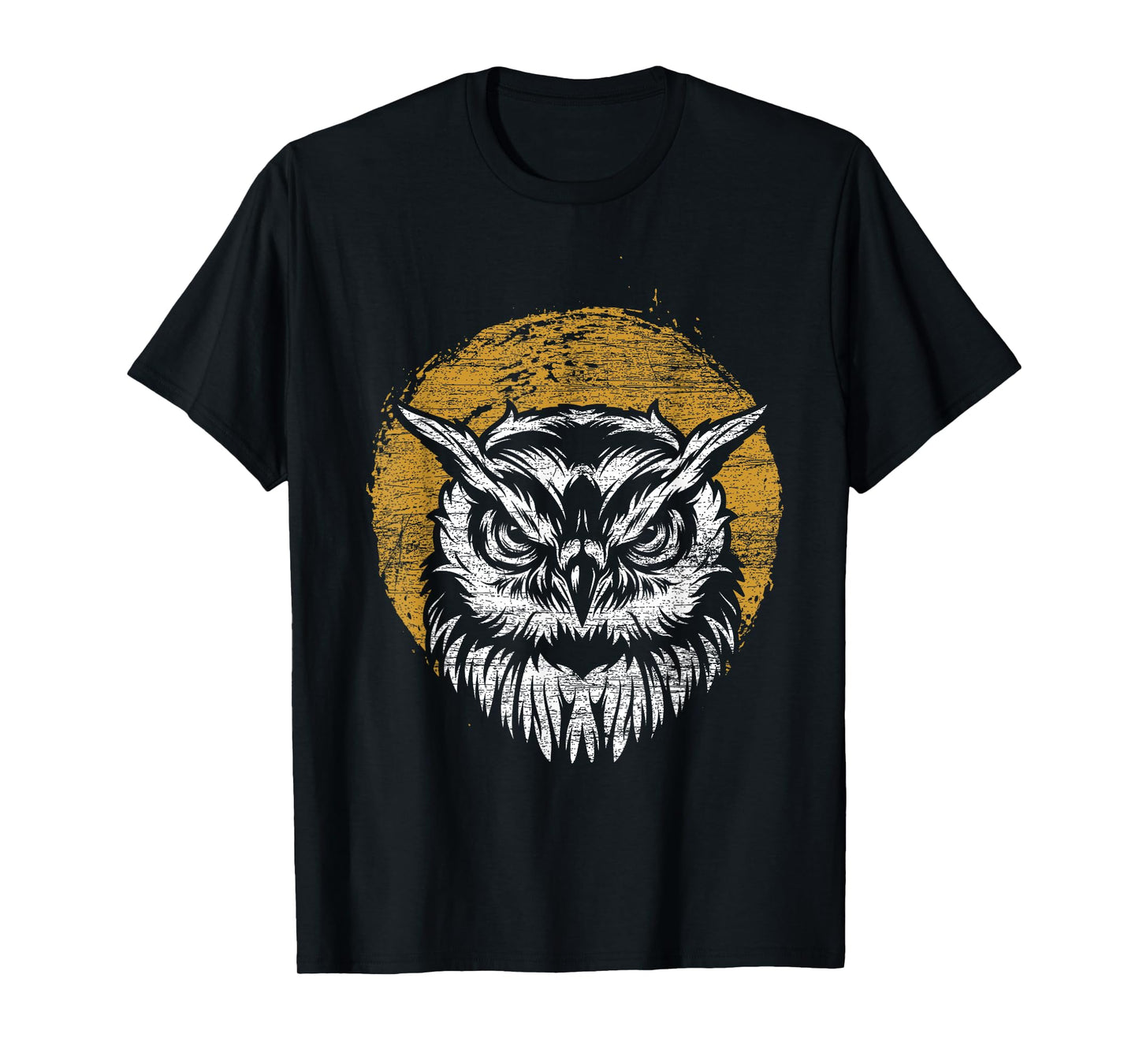 Bird Gift Sunset Owl T-Shirt