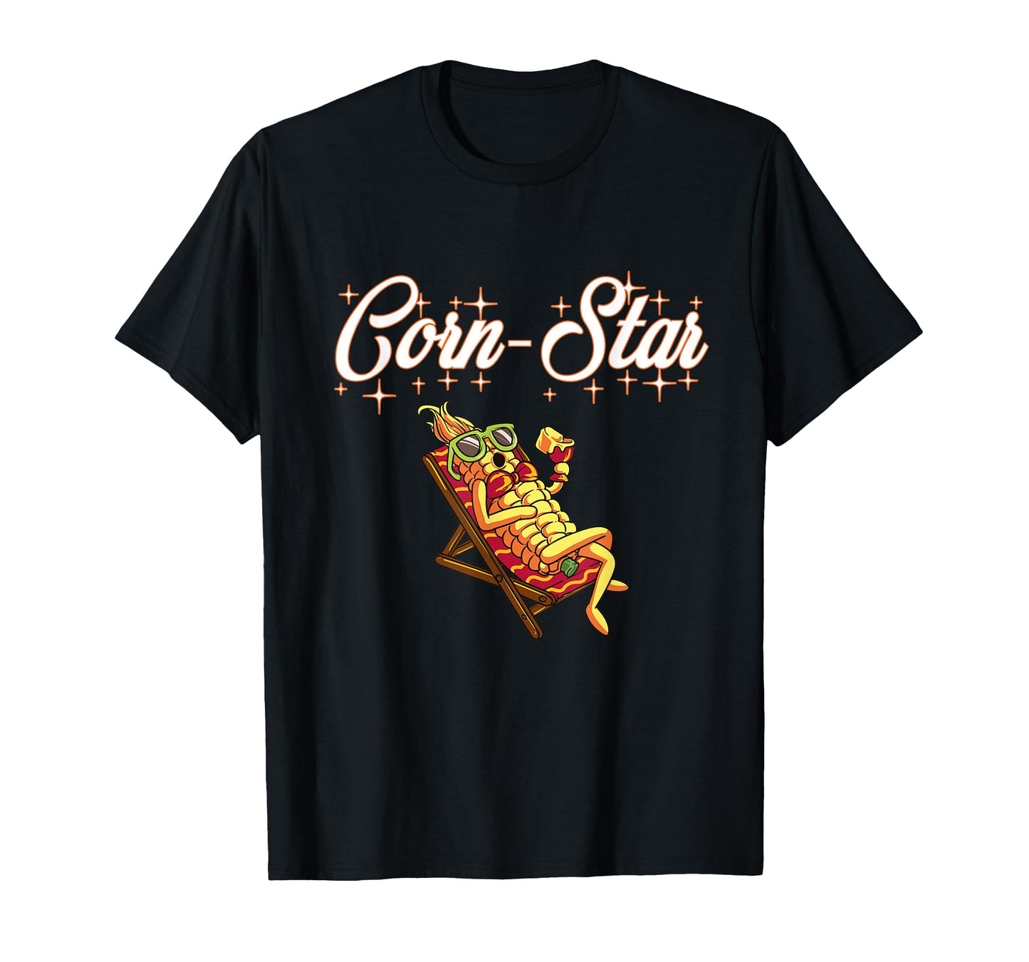 Corn Star Funny Maize Farmer Pornstar T-Shirt