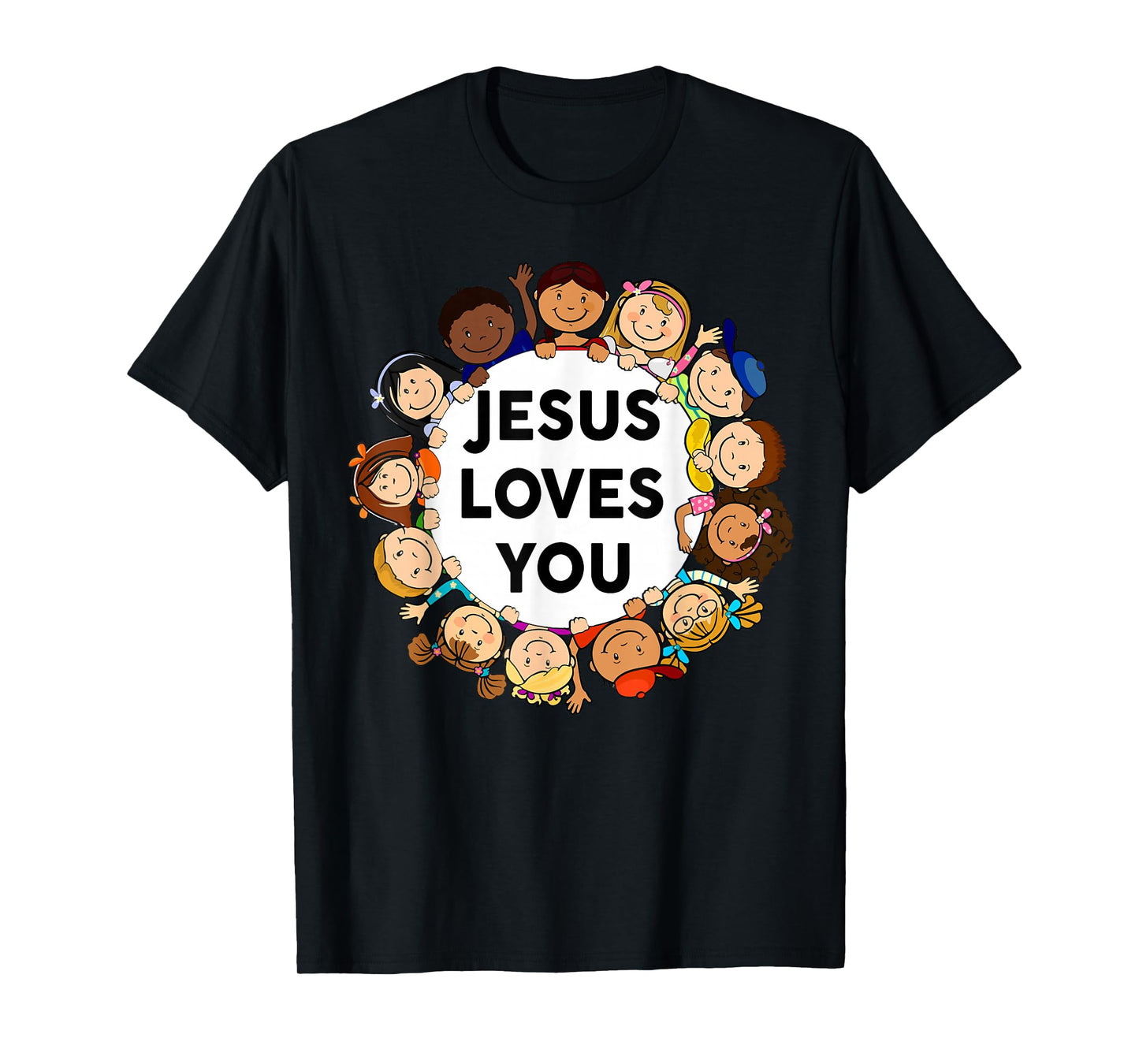 Christian Kids Jesus Loves You Child of God T-Shirt