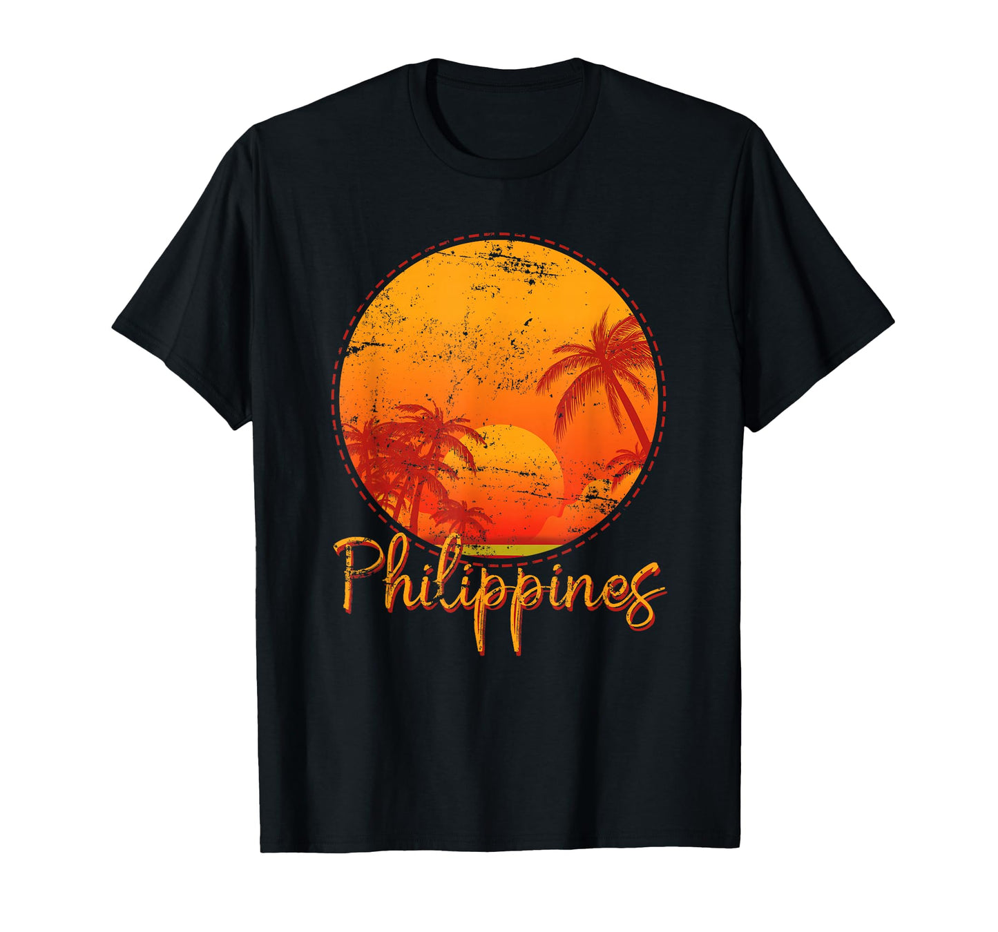 Sunset Manila Asia Philippines T-Shirt