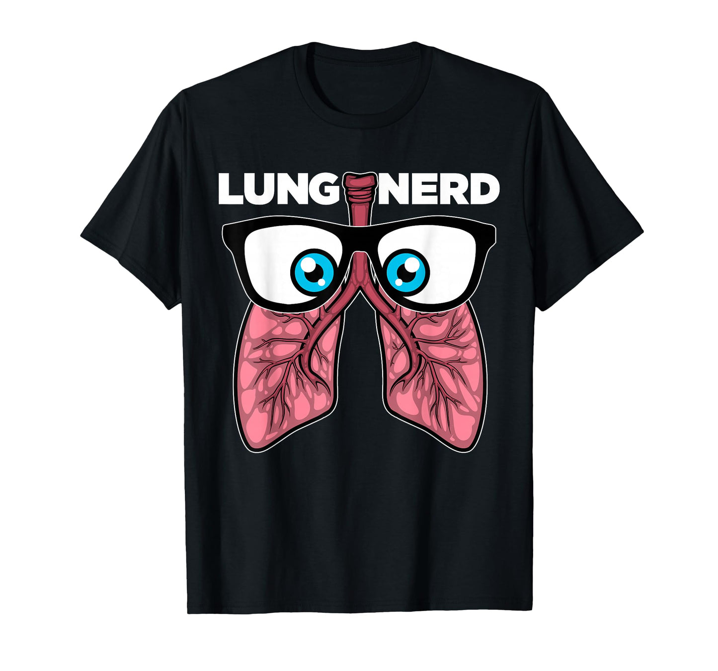 Cool Respiratory Therapy Lung Nerd Men Women Doctor RT T-Shirt