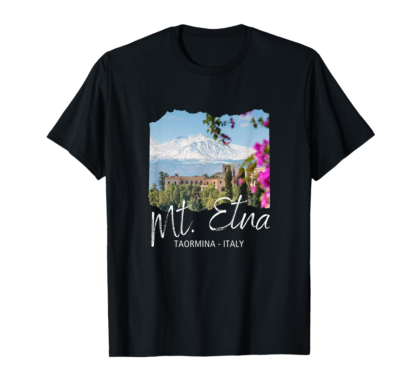 Italy Taormina Mt. Etna T-Shirt