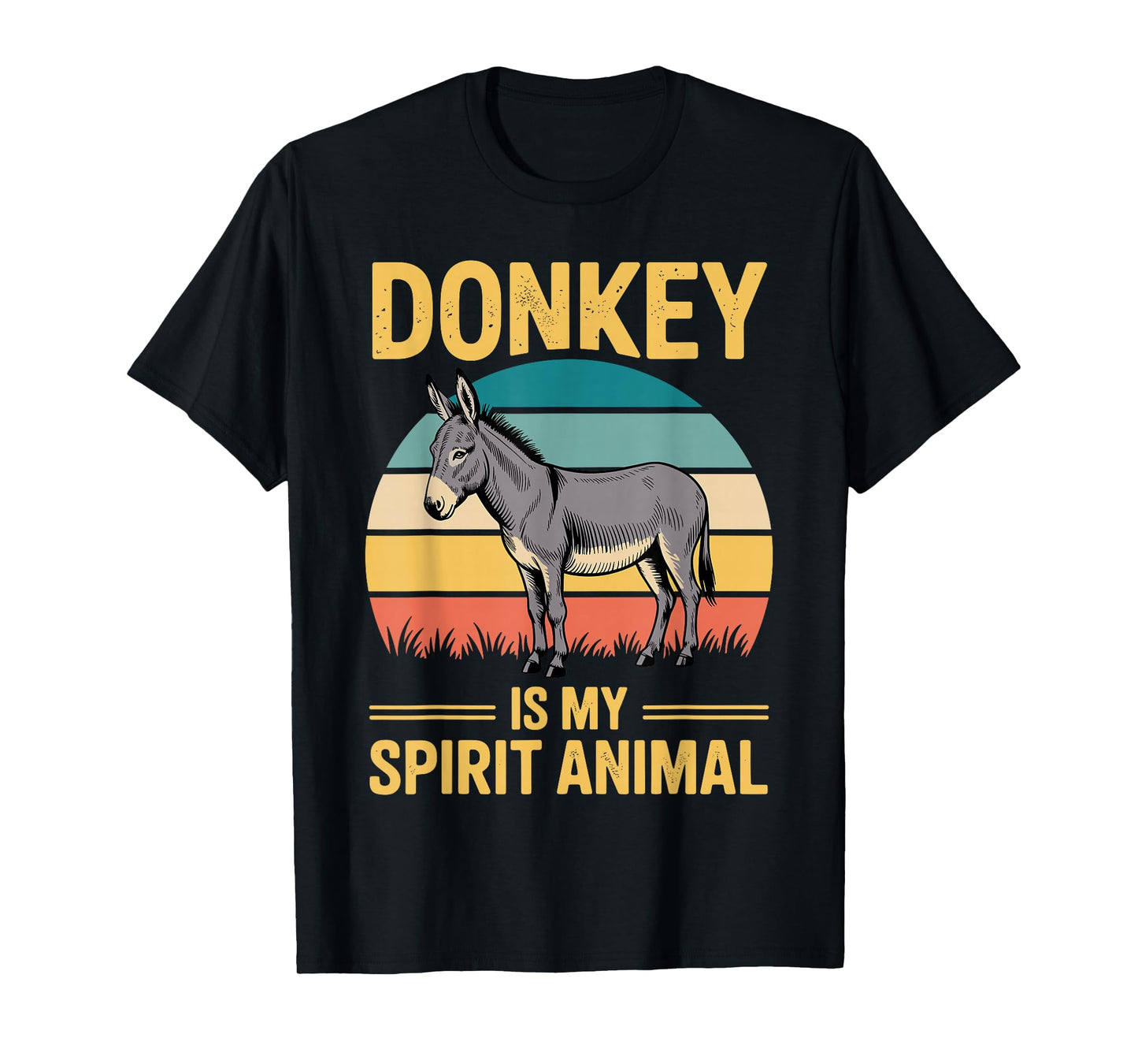 Cute Donkey Design for Men Women Pet Animal Donkey Lovers T-Shirt