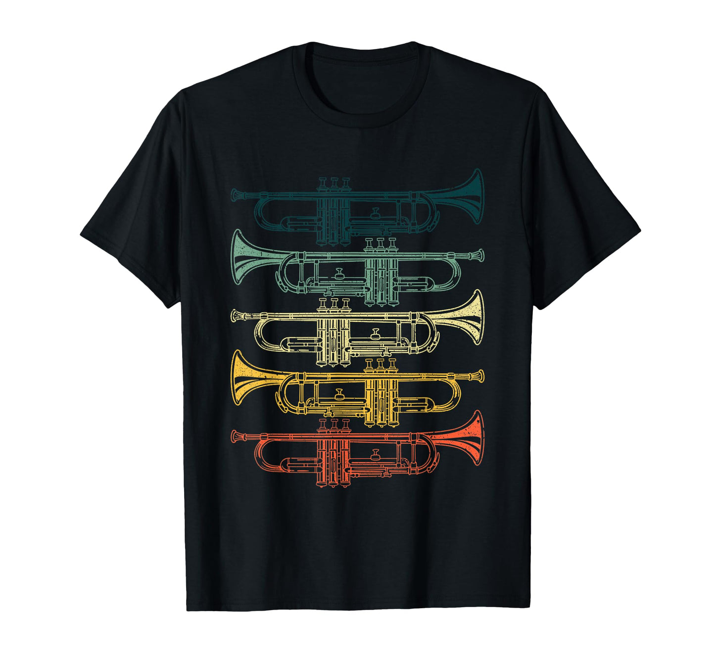Cool Trumpet for Men Women Marching Band Musician Jazz Music T-Shirt