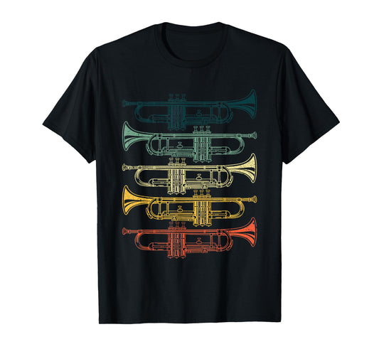 Cool Trumpet for Men Women Marching Band Musician Jazz Music T-Shirt