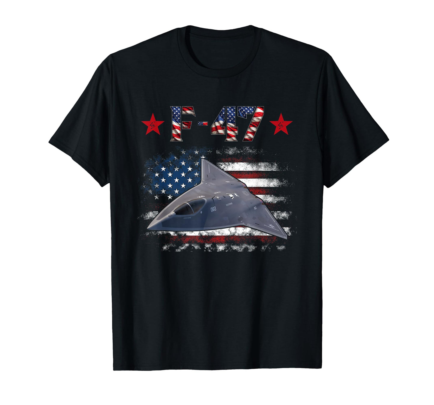 F-47 6th Generation USA Superpower Dominance, F47 Aircraft T-Shirt