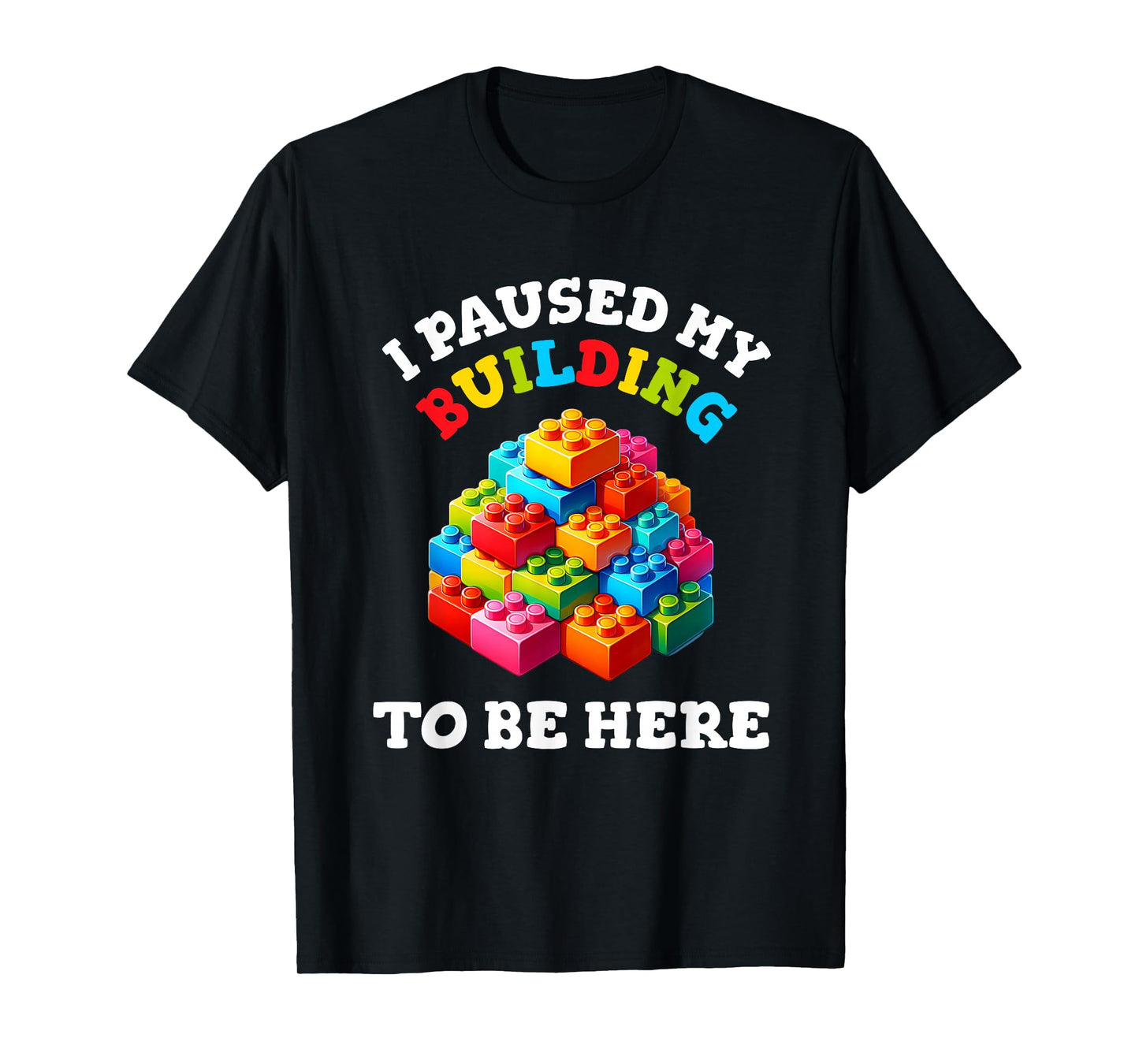 Building Brick Master Builder Matching Family Birthday Boys T-Shirt