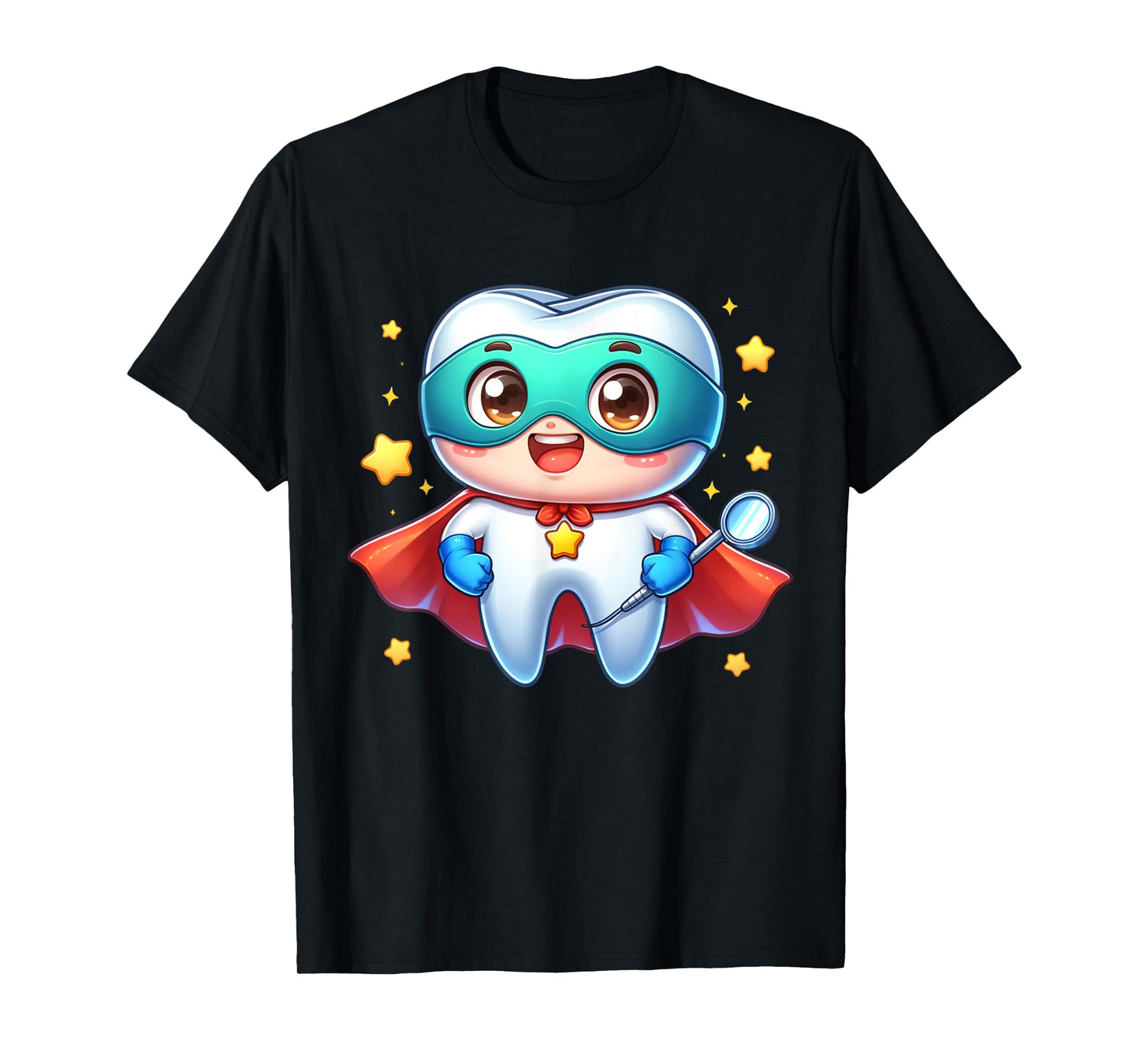 Cute Super Hero Dentist Superhero Tooth Doctor T-Shirt