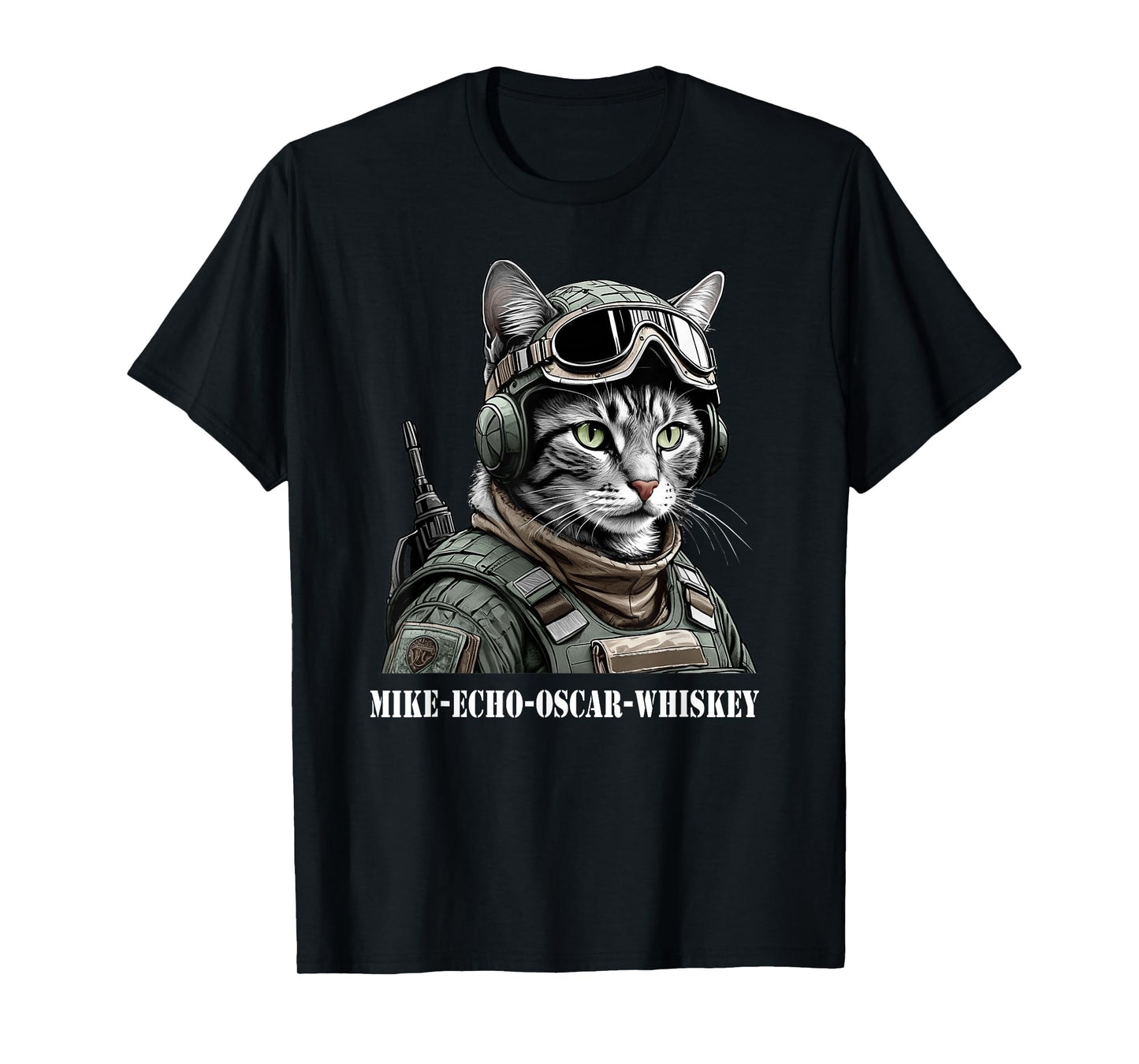 Tactical Cat or Tacticat T-Shirt for Men Women