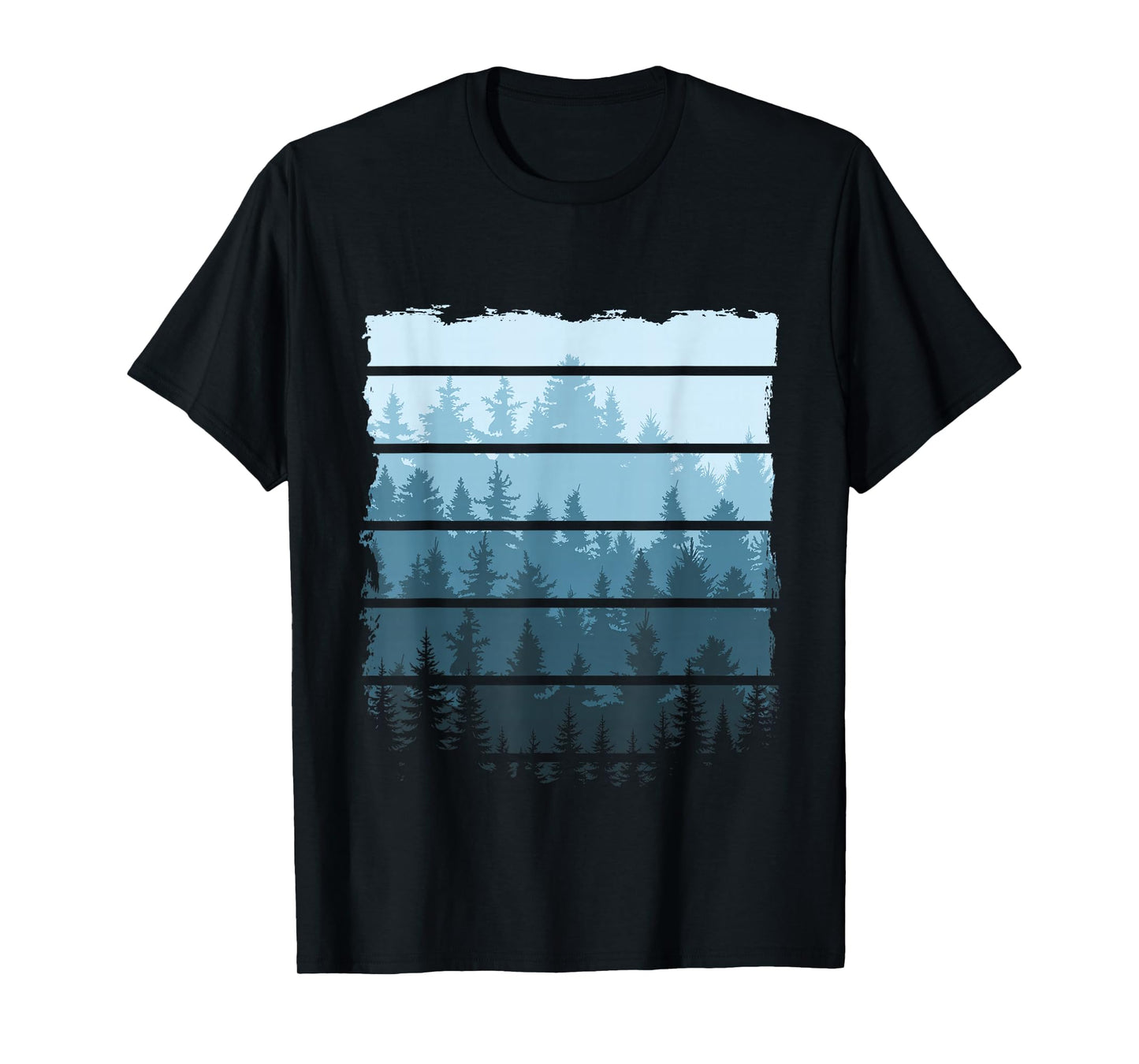 Trees Wildlife Nature Vintage Forest T-Shirt