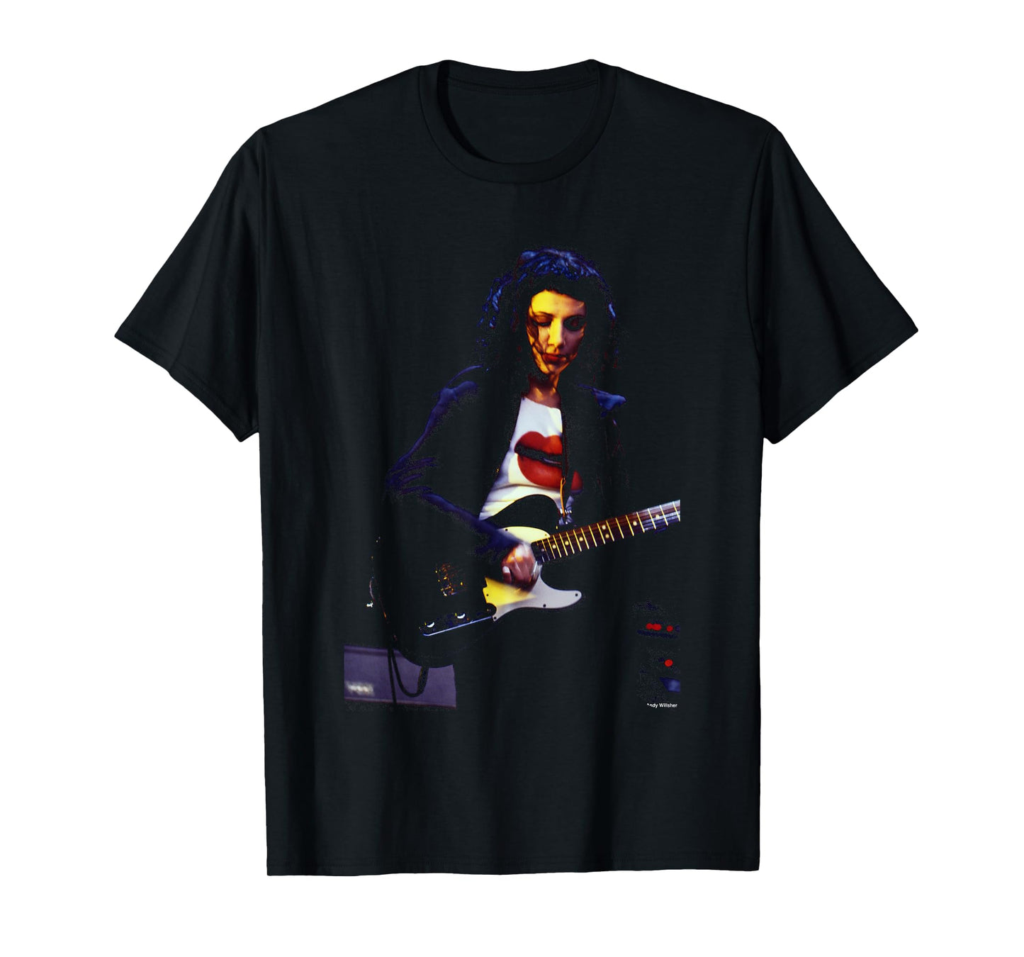 PJ Harvey Live Guitar Photo By Andy Willsher T-Shirt
